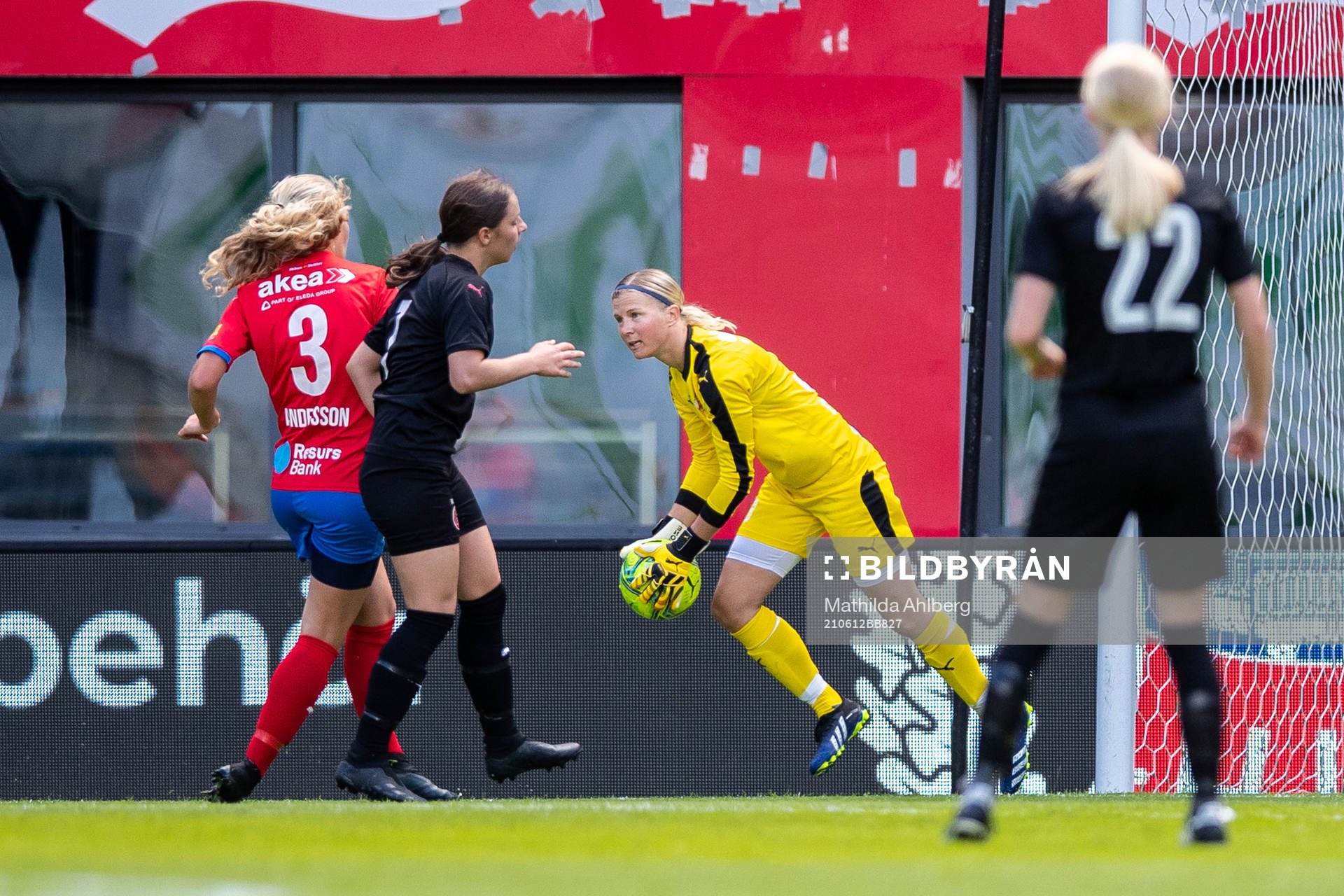 Helsingborgs målvakt Maria Edman Falke