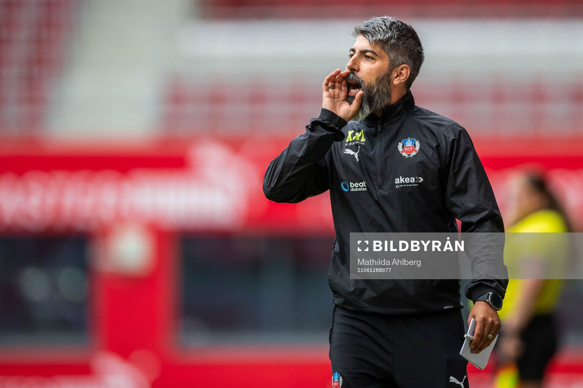 Helsingborgs assisterande tränare Hamed Mohabatnia