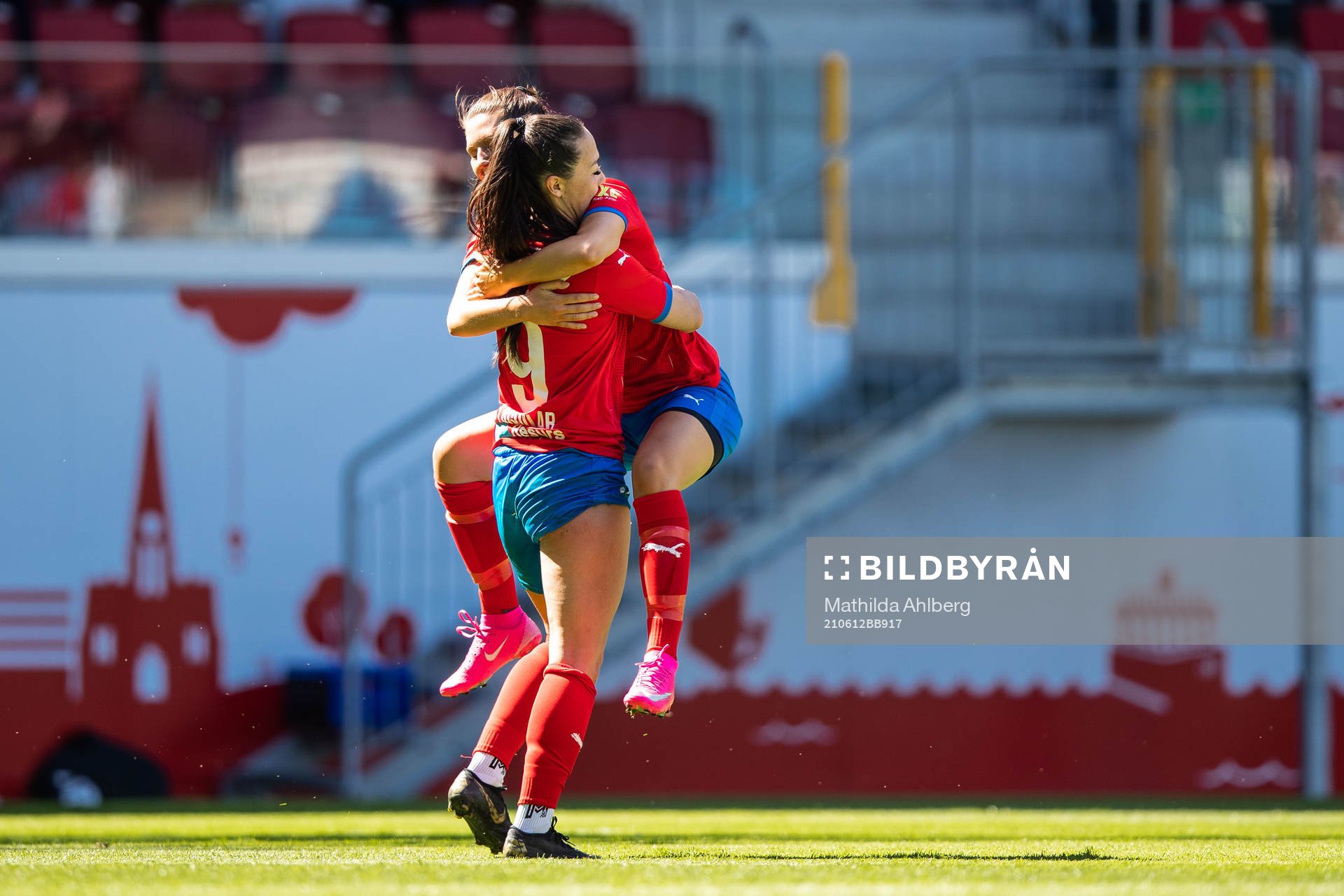 Helsingborgs Isabel Aguilar jublar