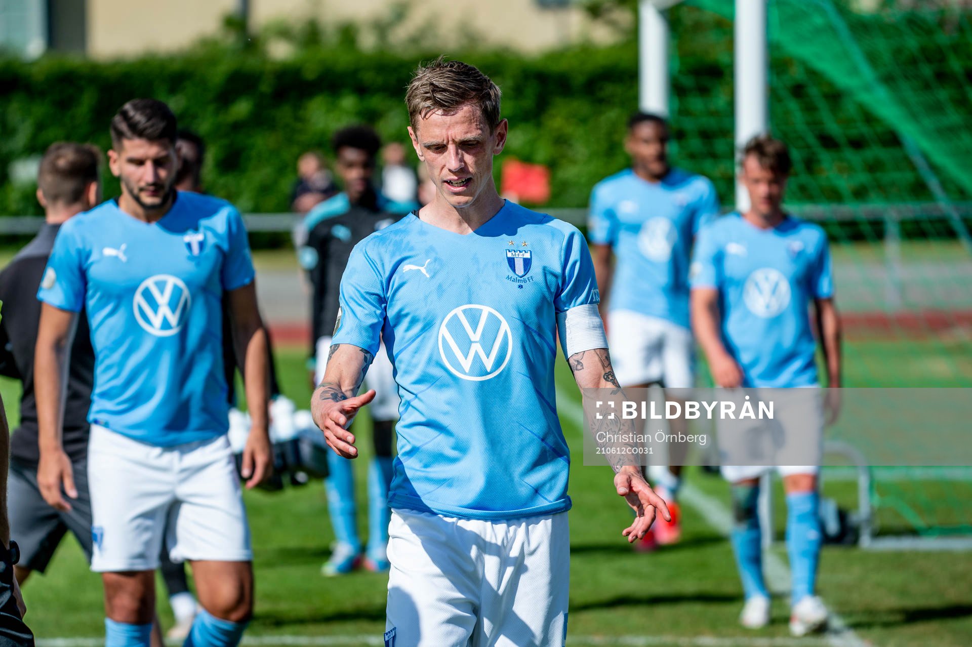 Malmö FFs Sören Rieks deppar