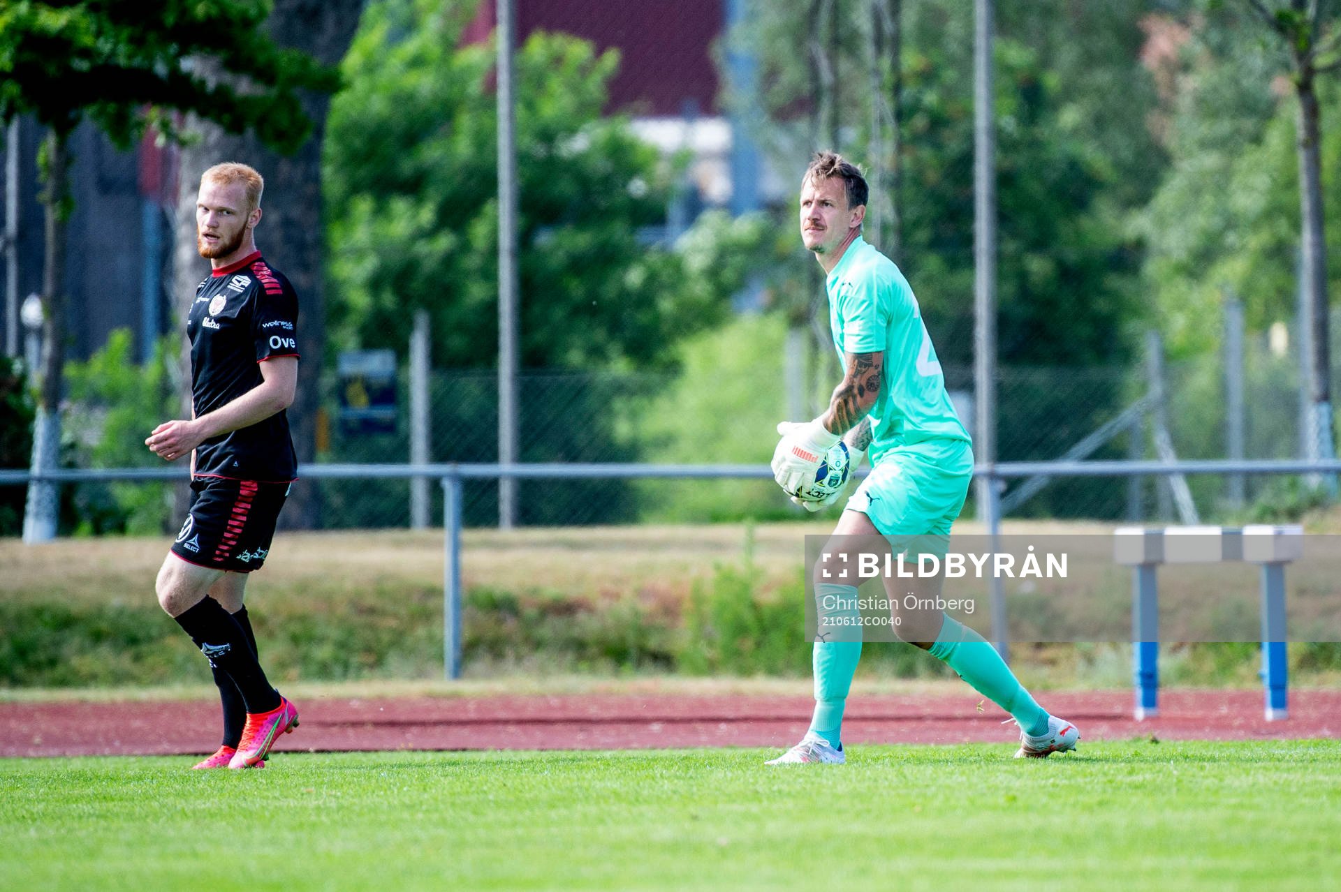 Malmö FFs målvakt Johan Dahlin
