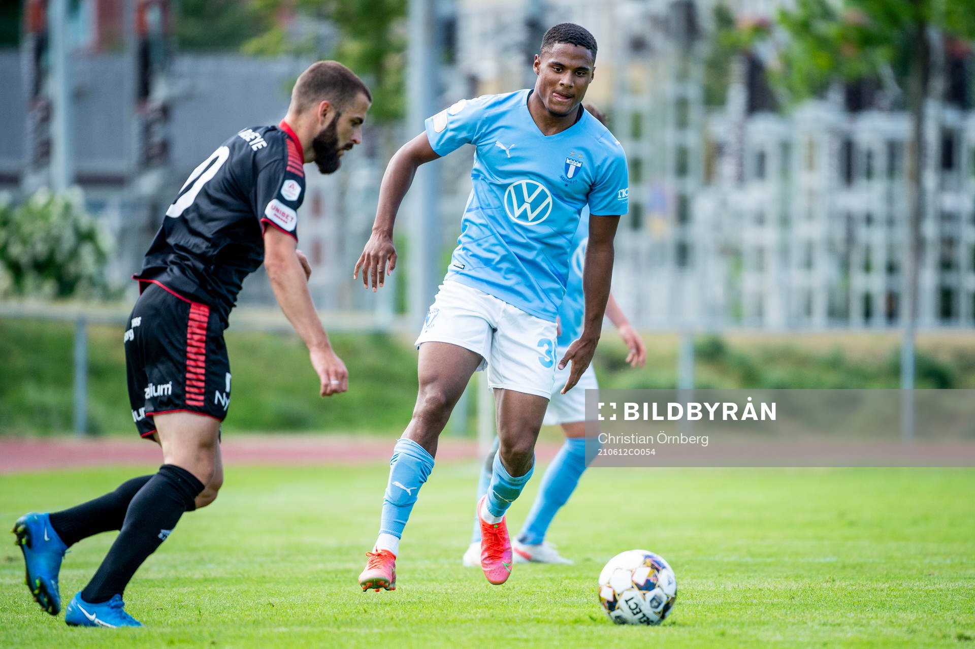Kalmars Filip Sachpekidis och Malmö FFs Amin Sarr