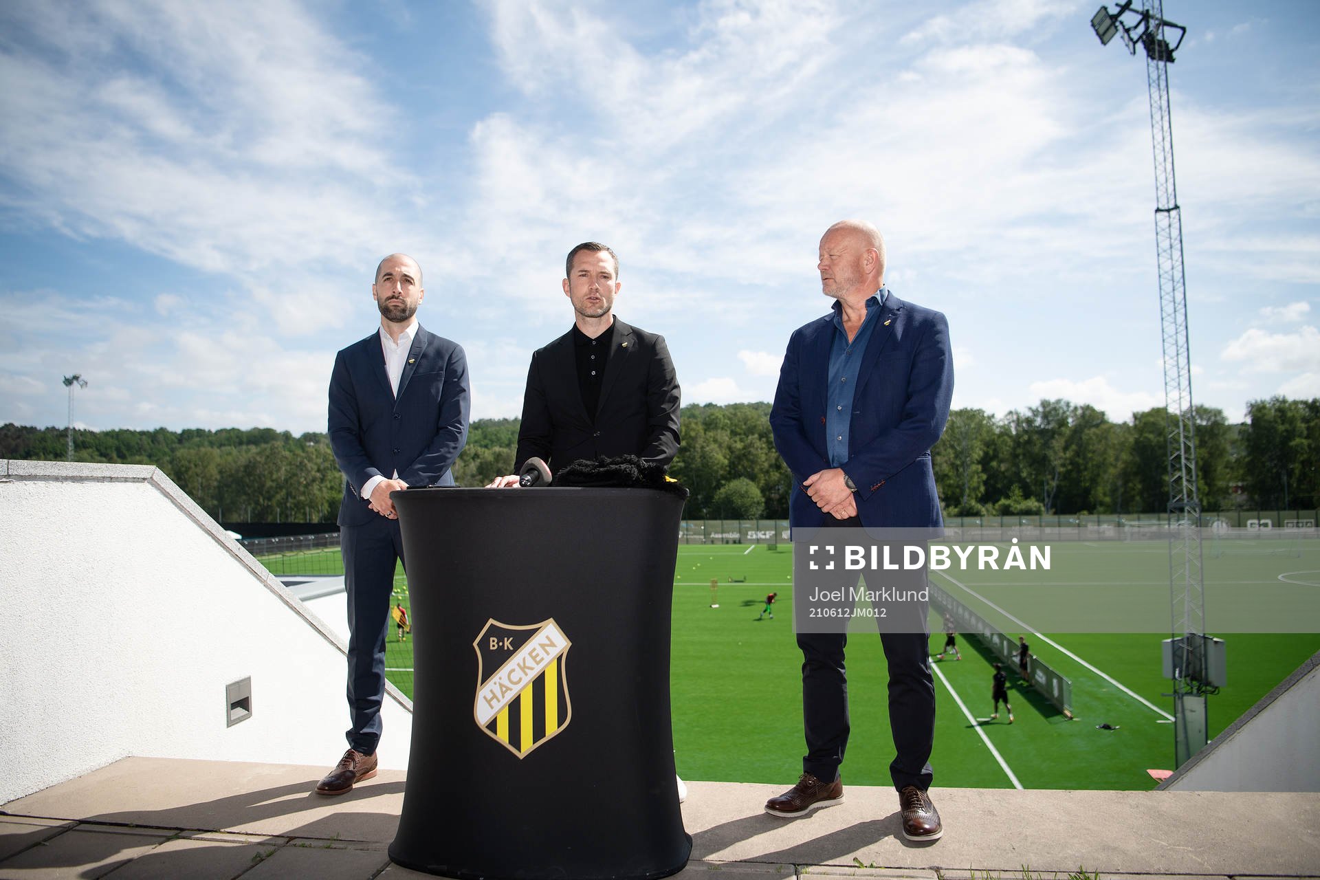 Martin Foyston, assisterande tränare, Martin Ericsson,