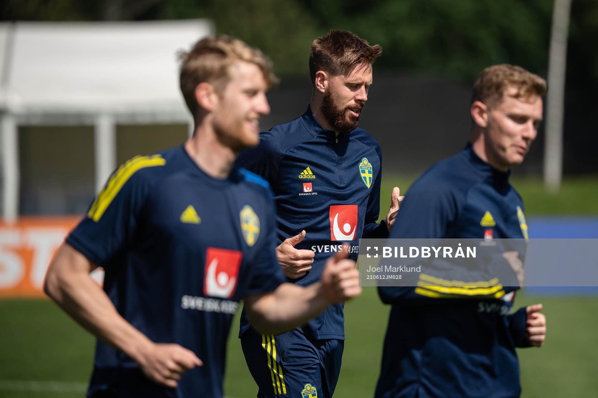 Pontus Jansson of the Swedish national football team at a