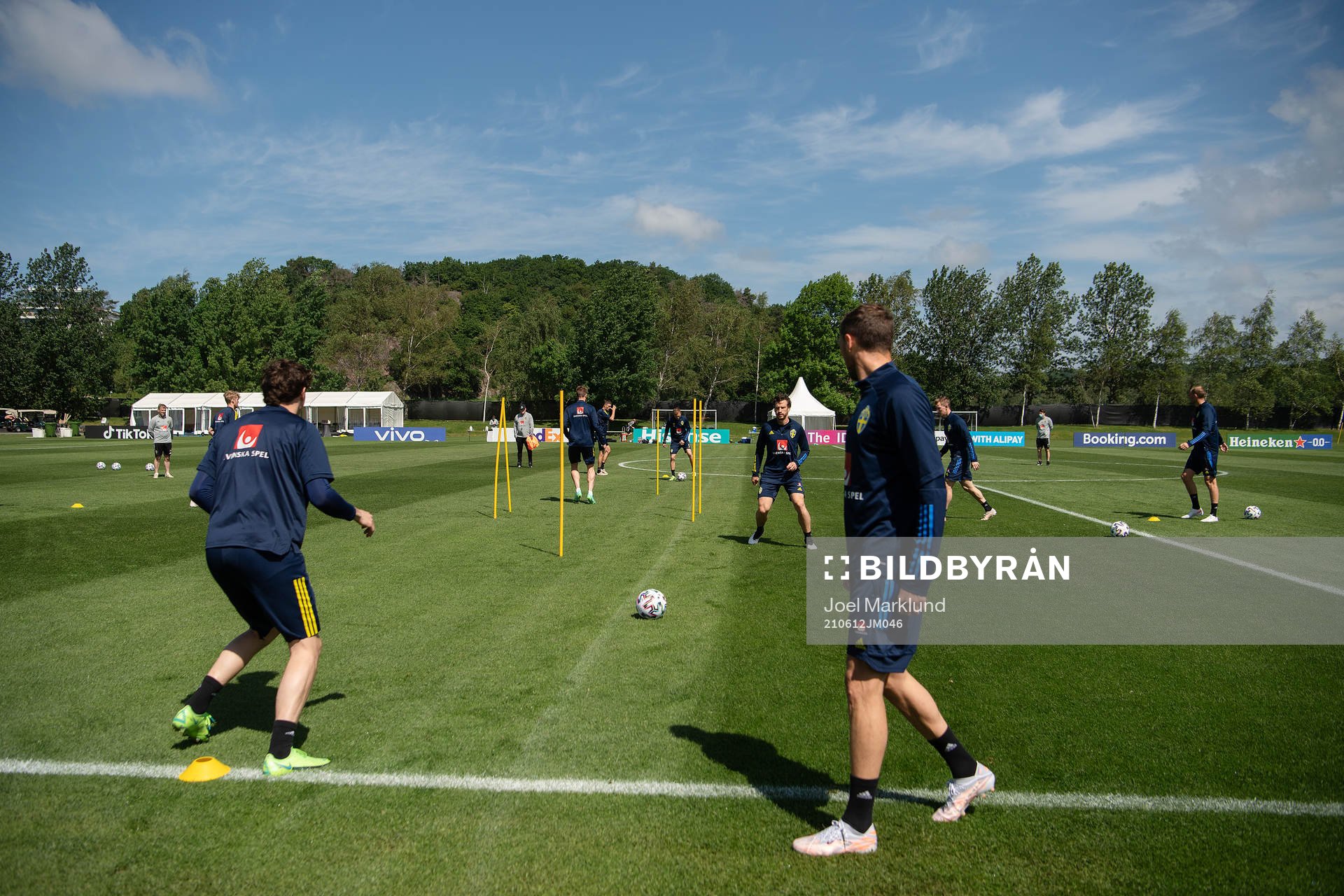 Gustav Svensson of the Swedish national football team at a