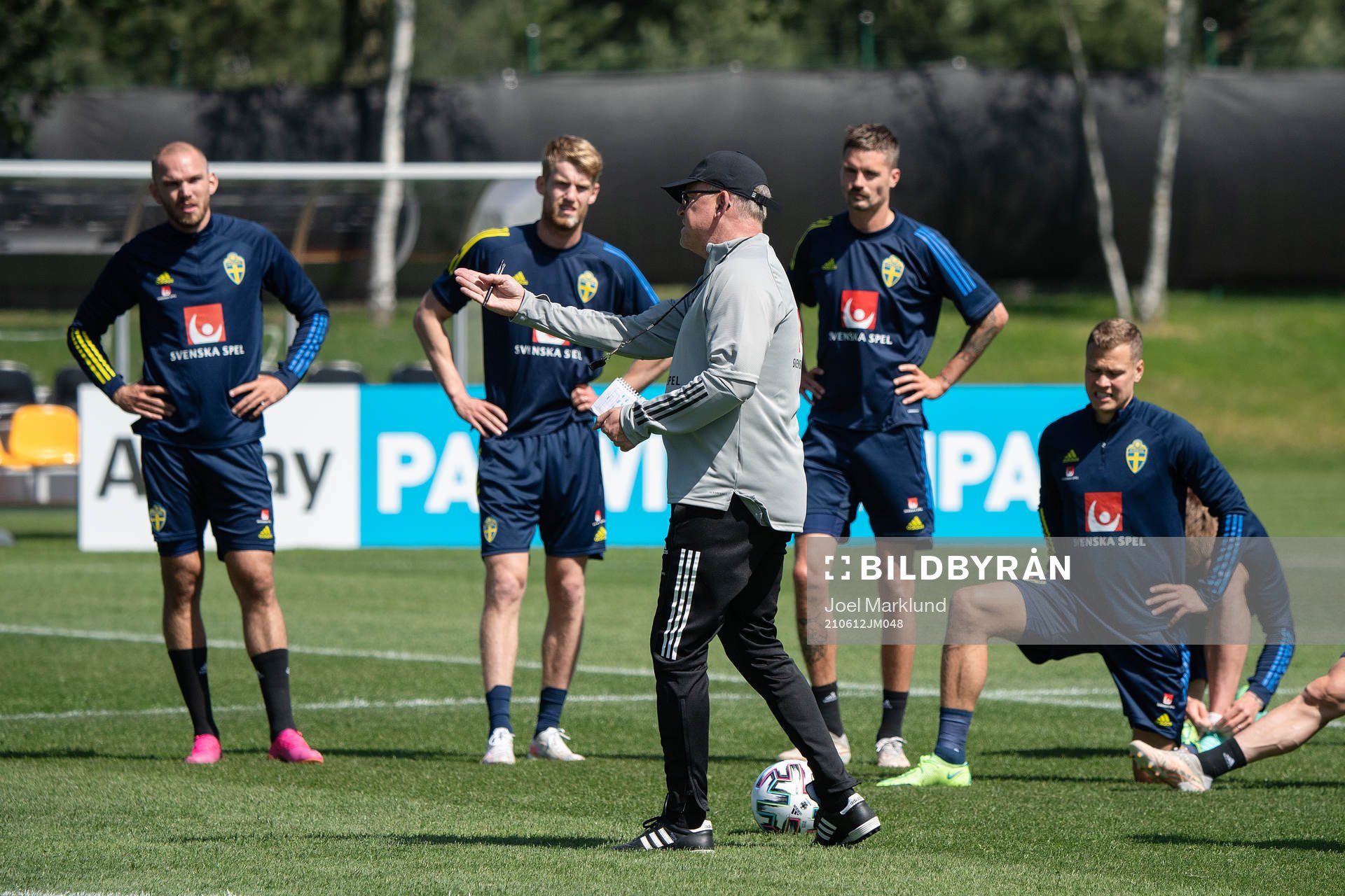 Janne Andersson, head coach of the Swedish national
