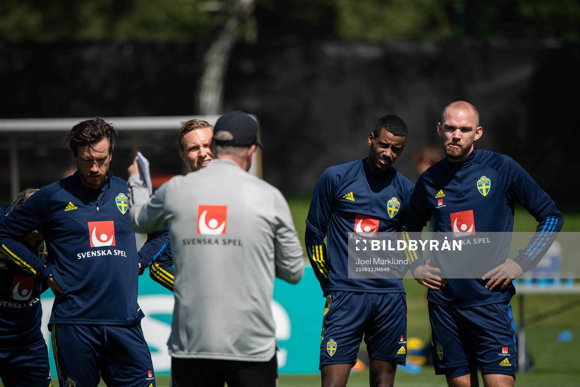 Gustav Svensson, Ludwig Augustinsson, Alexander Isak and