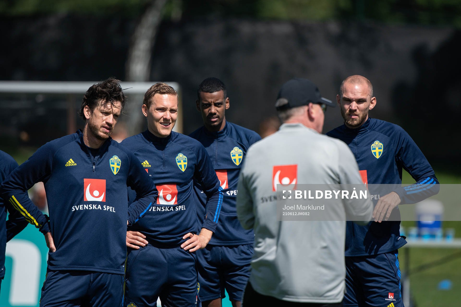 Gustav Svensson, Ludwig Augustinsson, Alexander Isak and