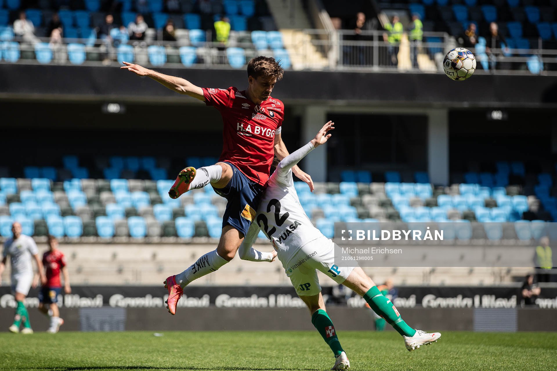 Örgrytes Daniel Paulson och Jönköpings Daniel Ljung