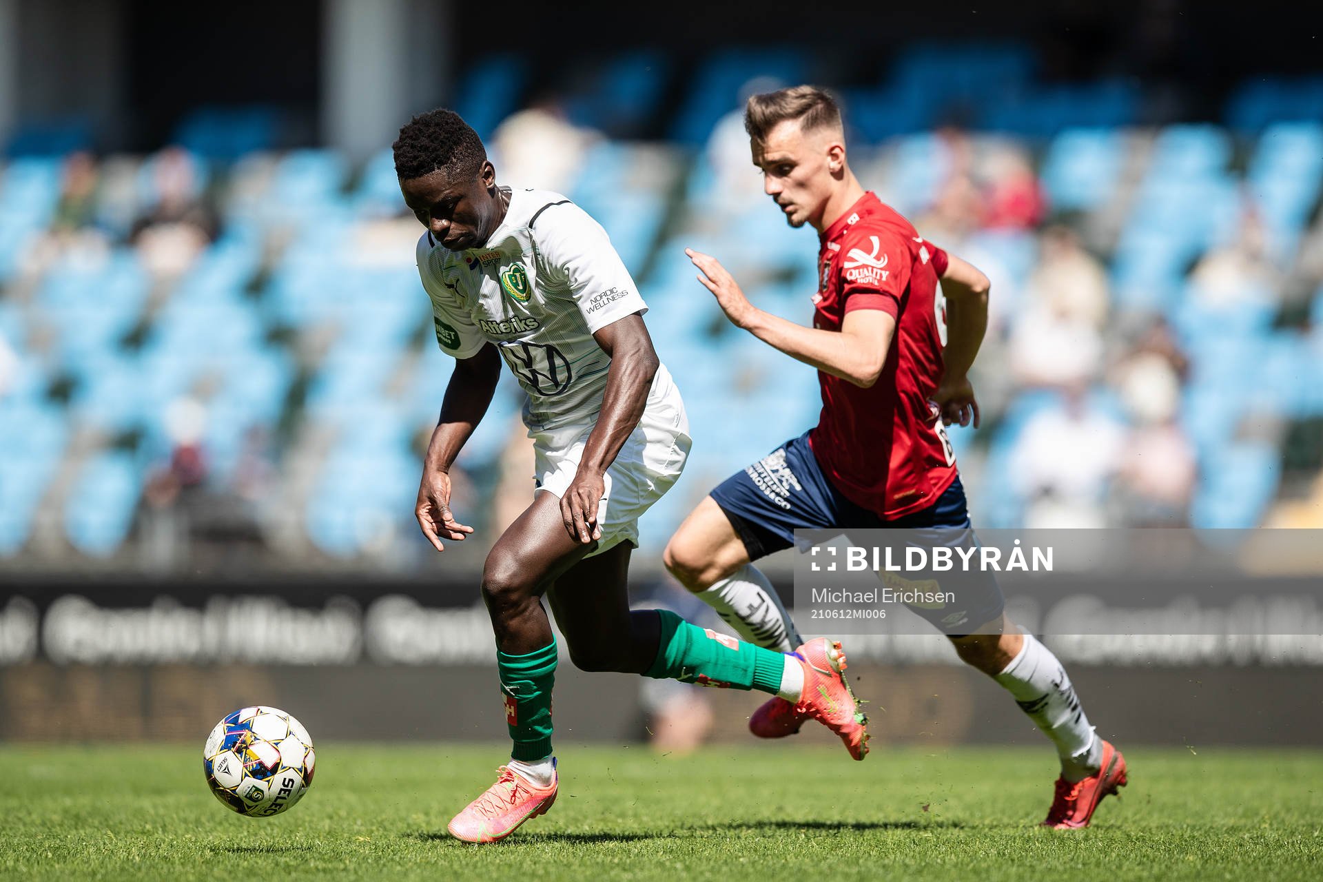 Jönköpings Eric Johana Omondi och Örgrytes Ajdin
