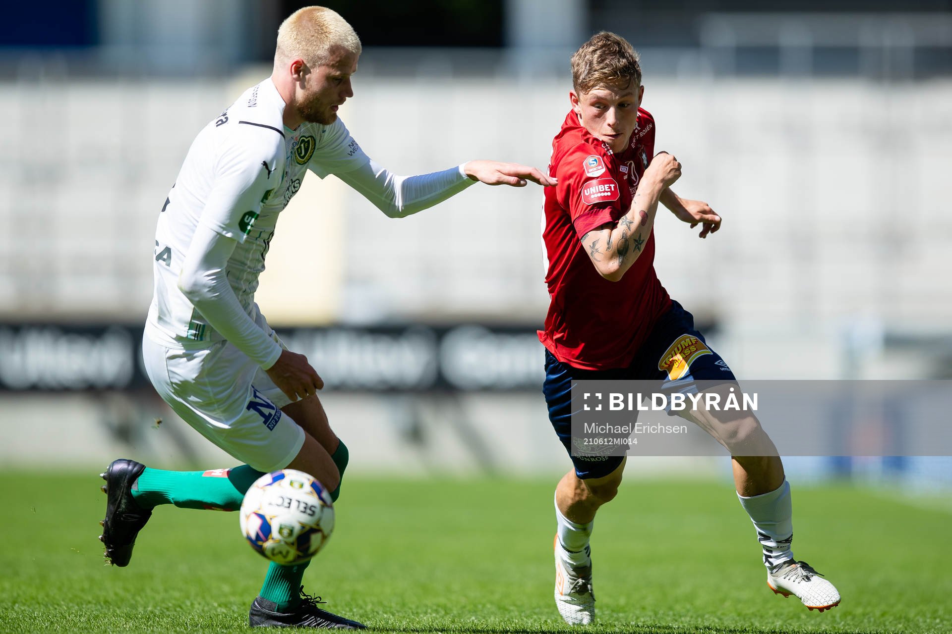 Jönköpings Elias Gustafson och Örgrytes Anton Andreasson