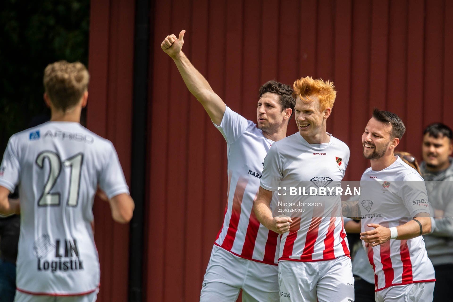 Åkarps Robert Medvegy, Simon Råstedt och Nikola Zivanovic