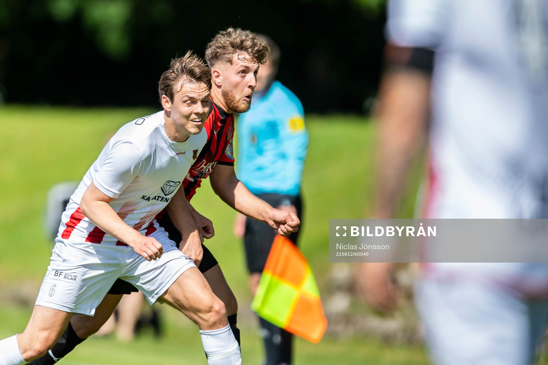 Åkarps Rasmus Svensson och Besas Edonis Kurbogaj