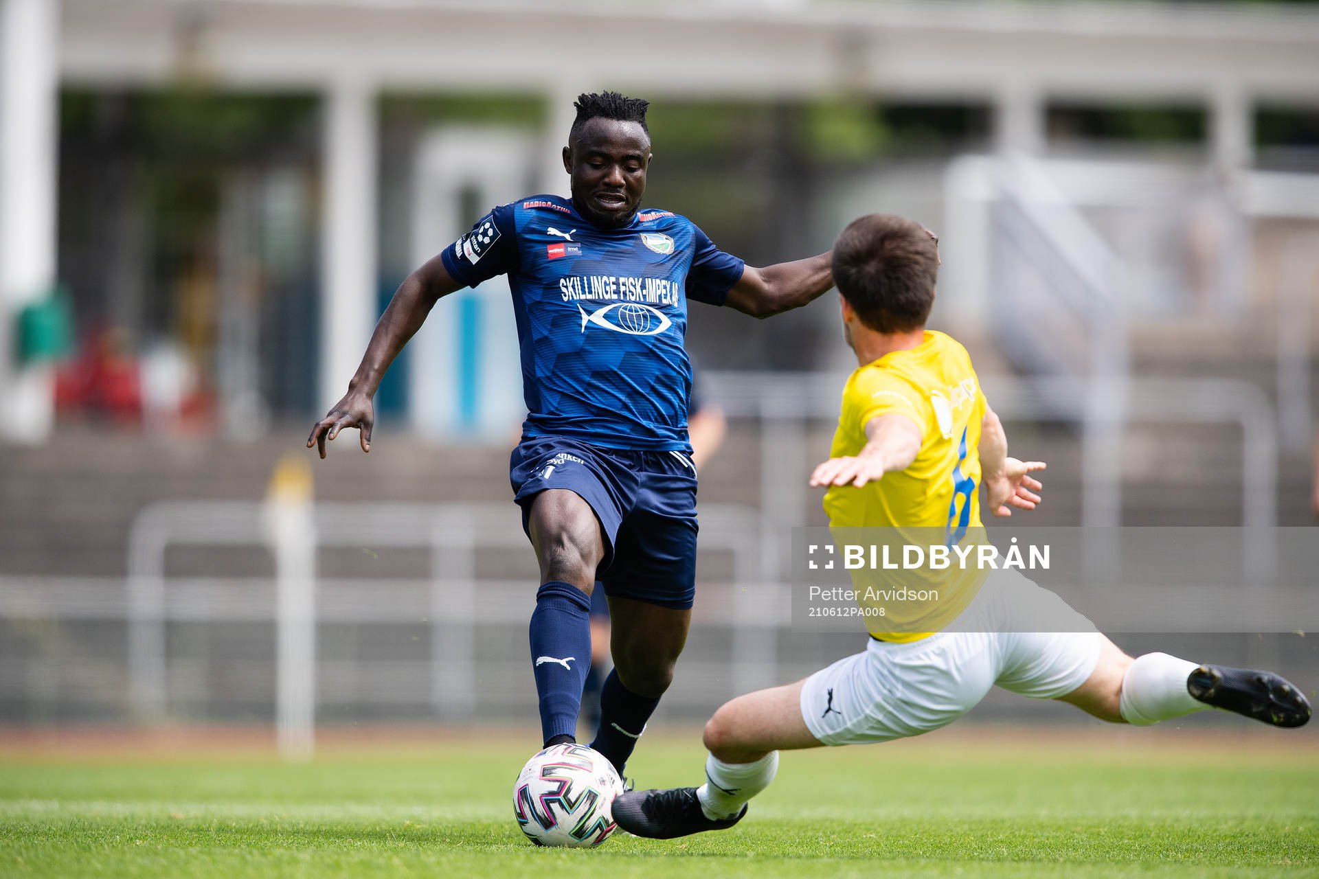 Österlens Edafe Egbedi  och. IFK Malmös André Strandberg