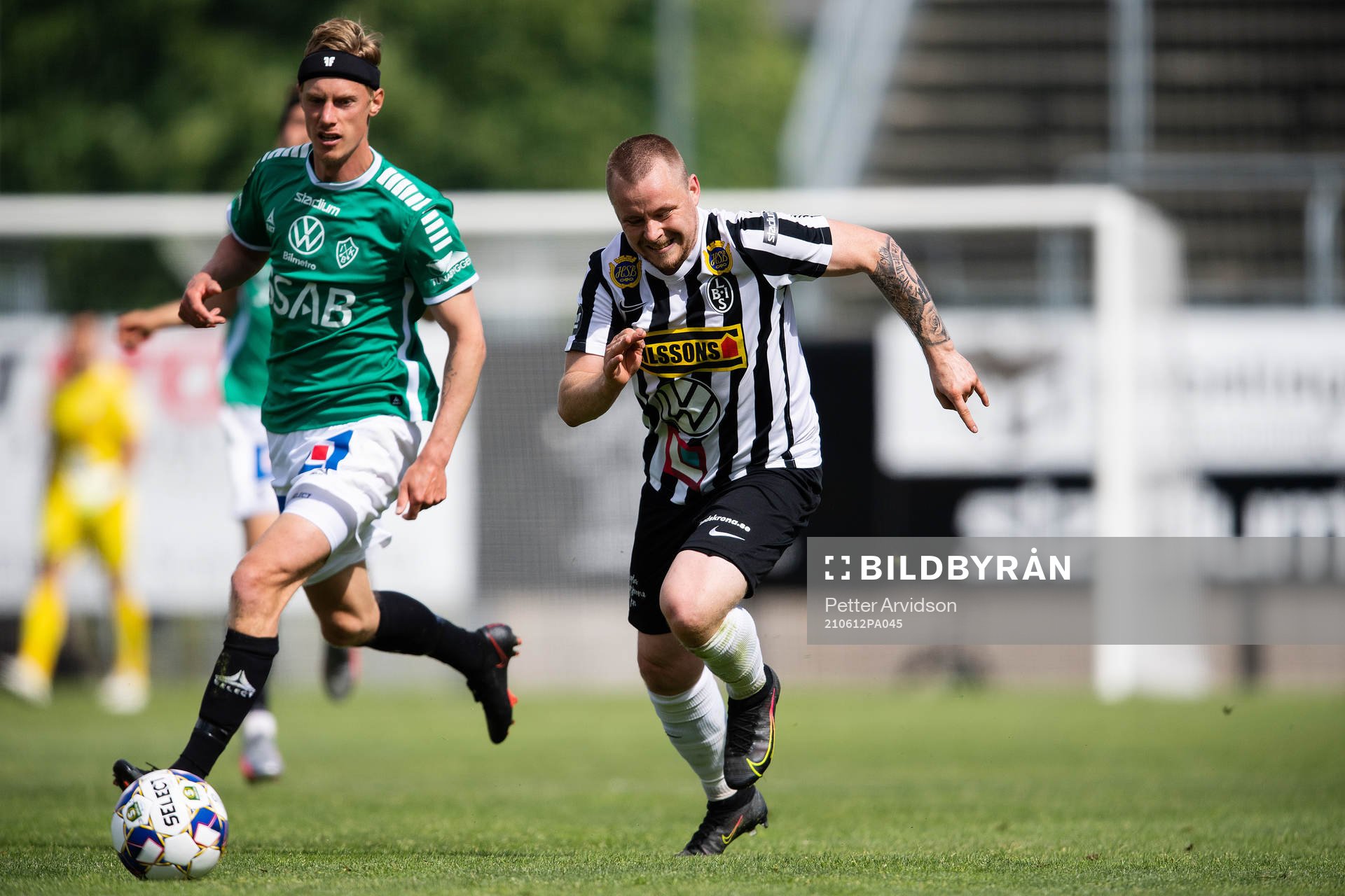 Landskronas Nicklas Nielsen och Brages Pontus Hindrikes