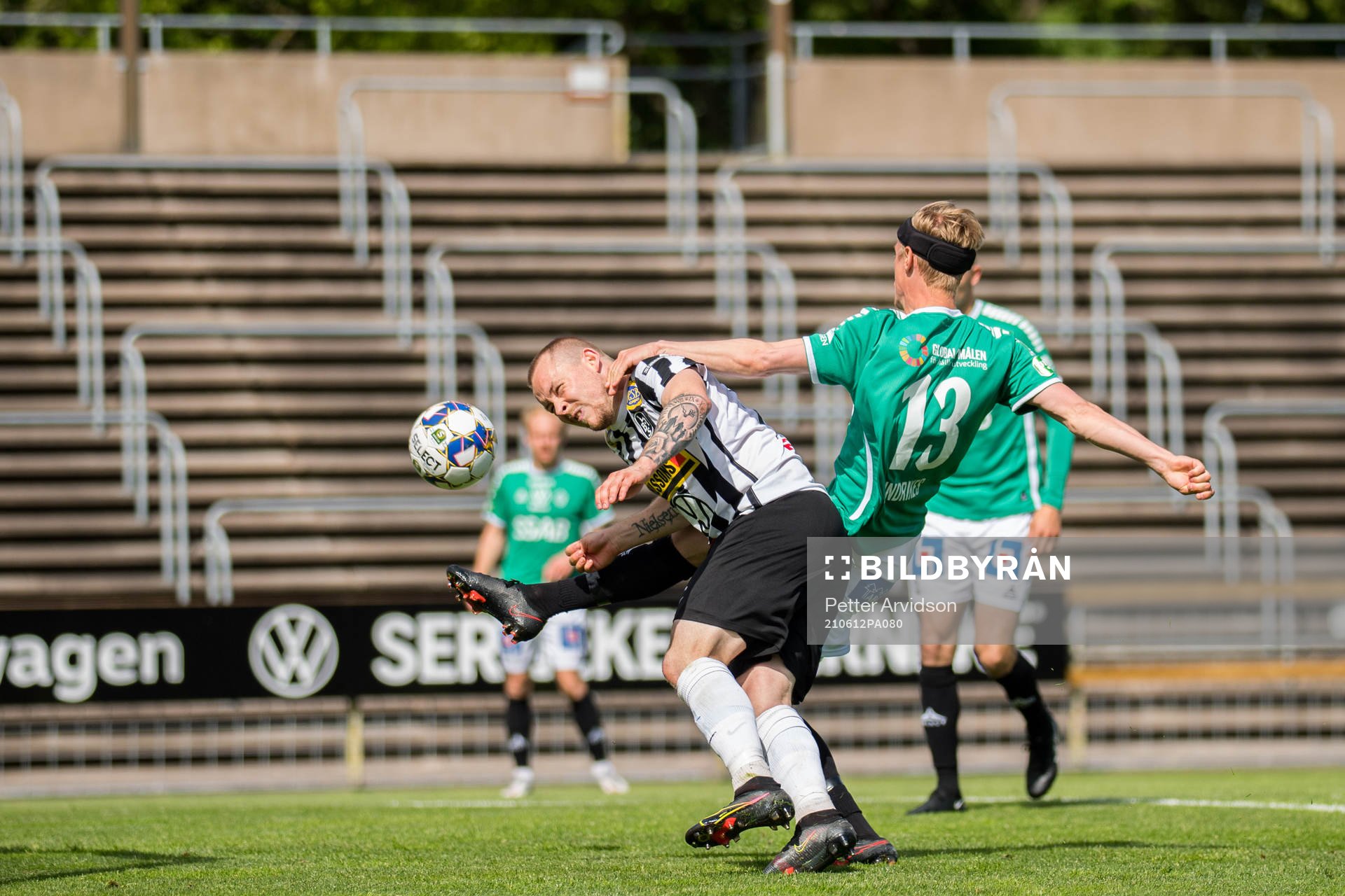 Landskronas Nicklas Nielsen och Brages Pontus Hindrikes