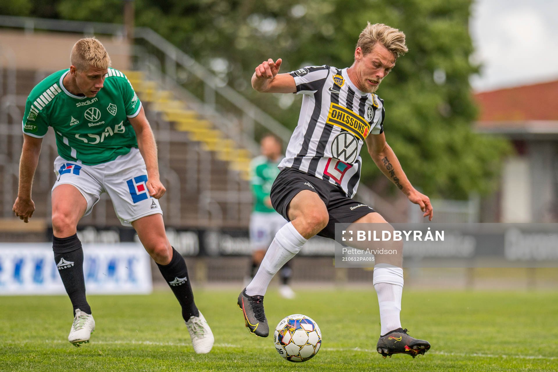 Brages Mattias Liljestrand och Landskronas Robin Hofsö