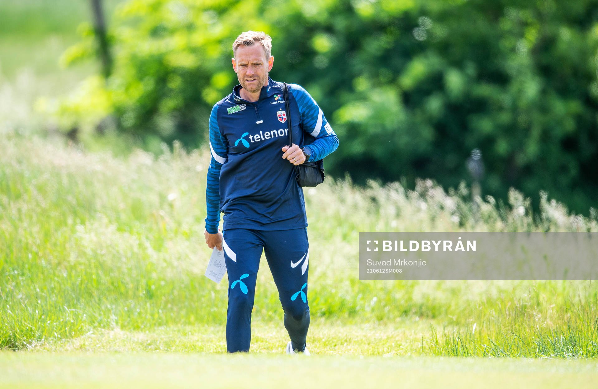 Martin Sjögren, head coach of the Norwegian women’s