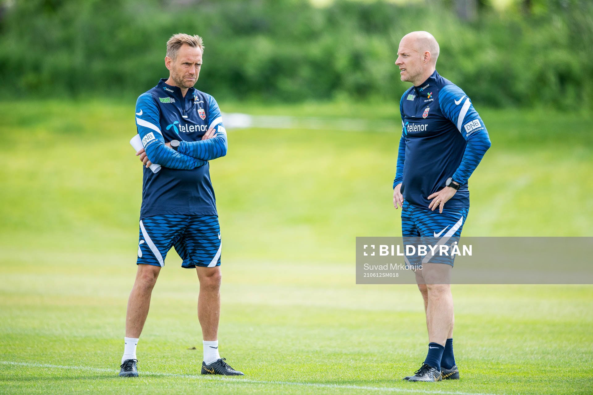 Martin Sjögren, head coach and Anders Jacobson, assistant