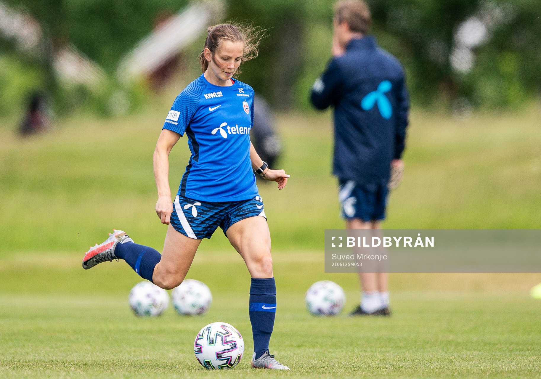 Tuva Hansen of the Norwegian women’s national football