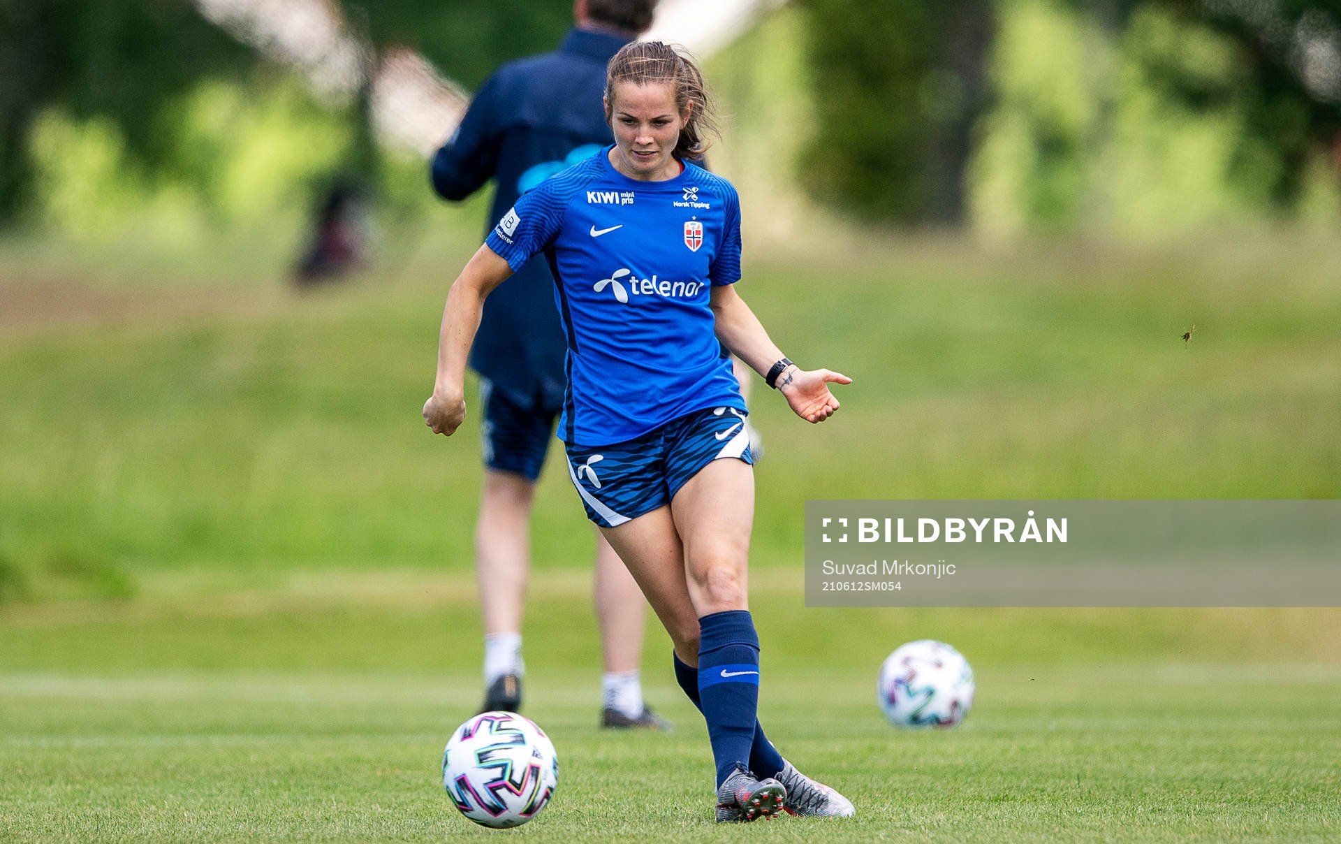 Tuva Hansen of the Norwegian women’s national football