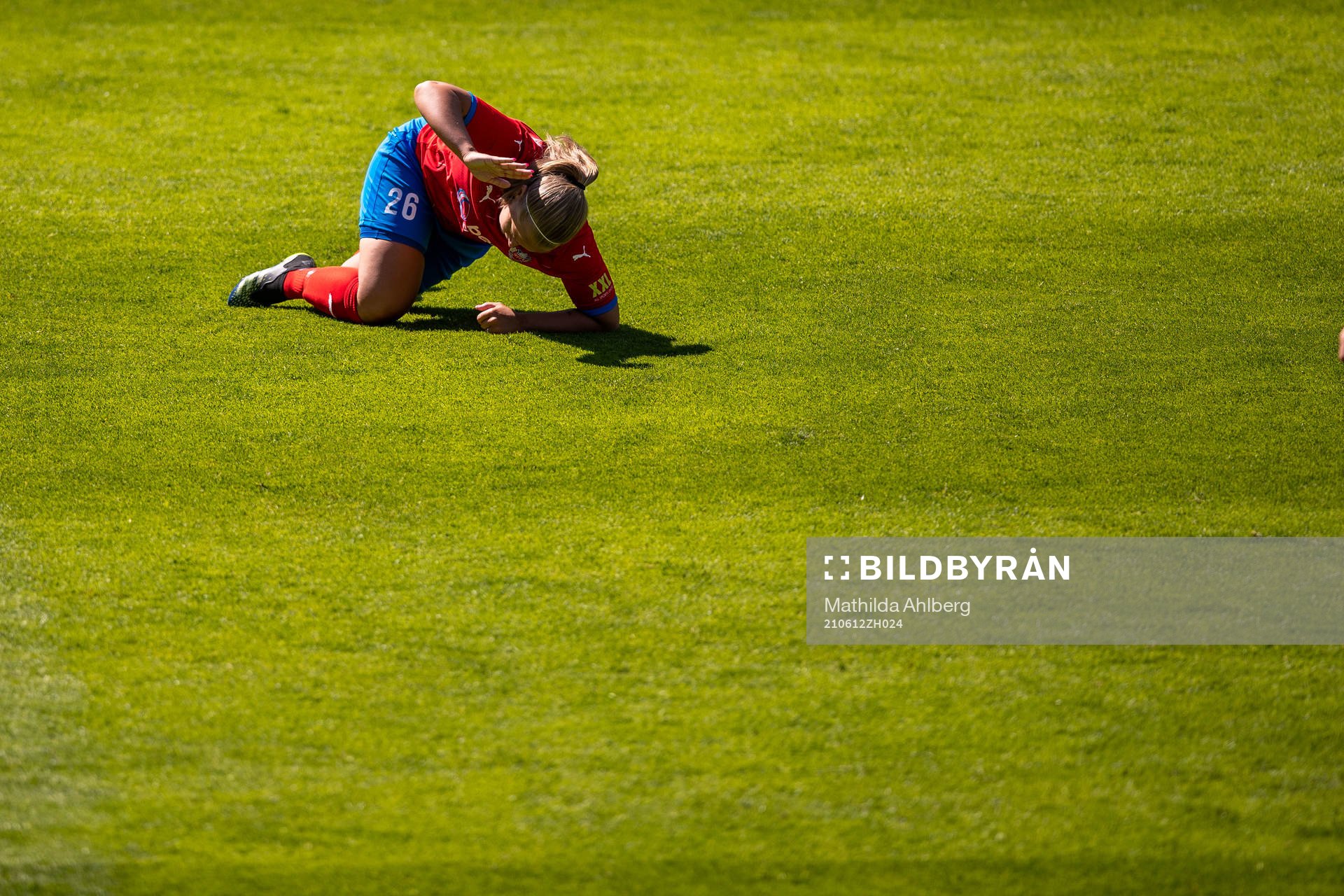 Helsingborgs Stephanie Petersson deppar