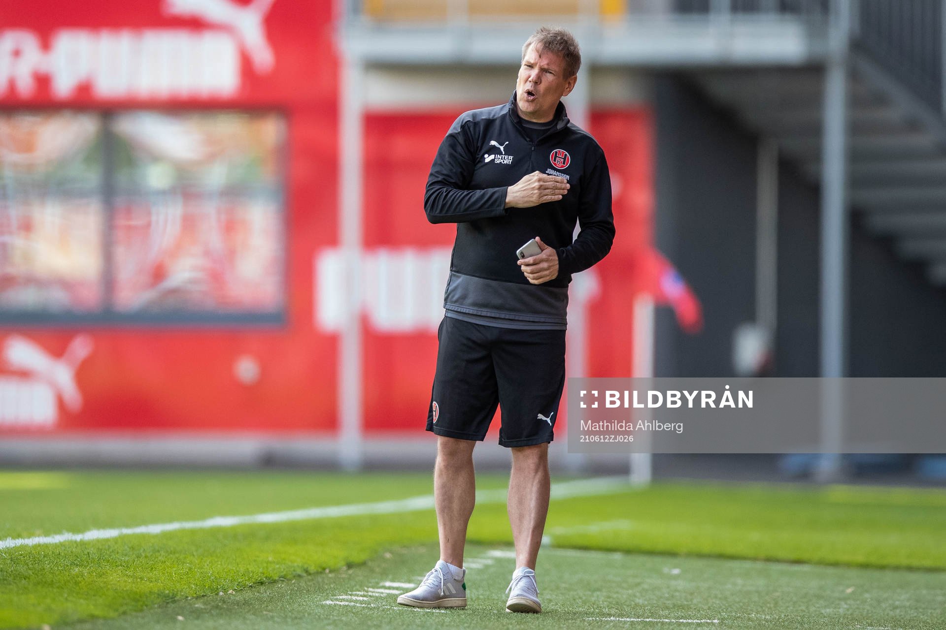 Hittarps assisterande tränare Ulf Johansson
