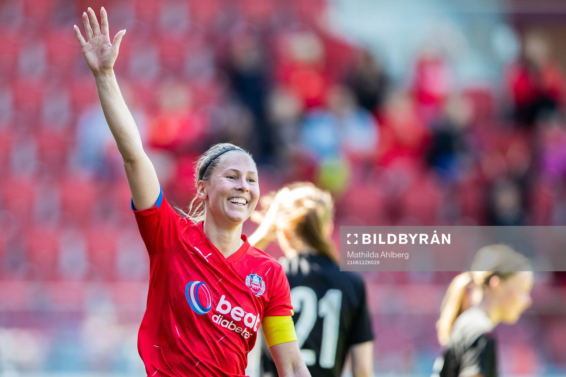 Helsingborgs Josefine Wiksell jublar