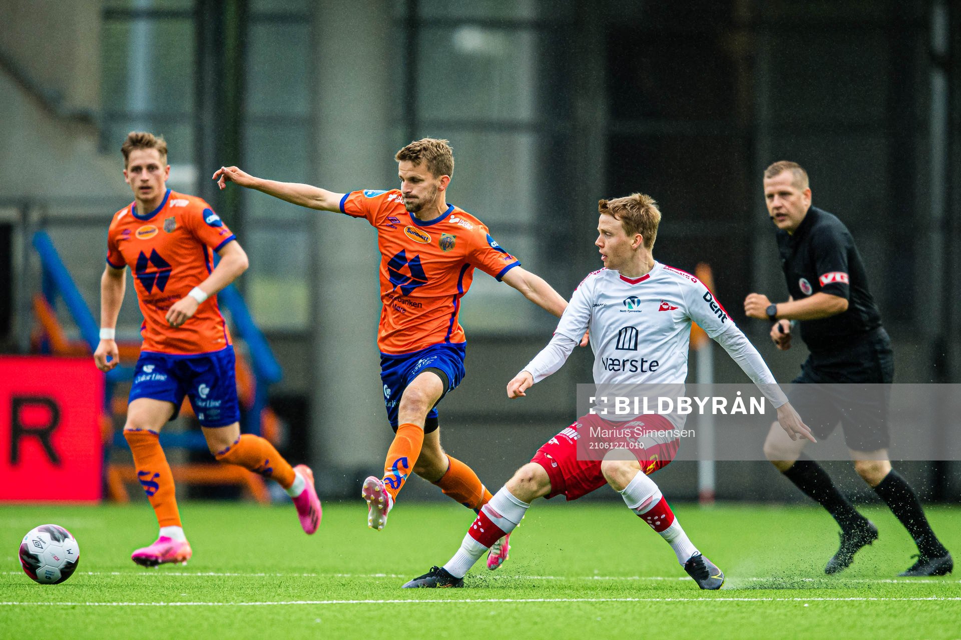 Torbjørn Kallevåg of Aalesund and Håvard Huser Åsheim