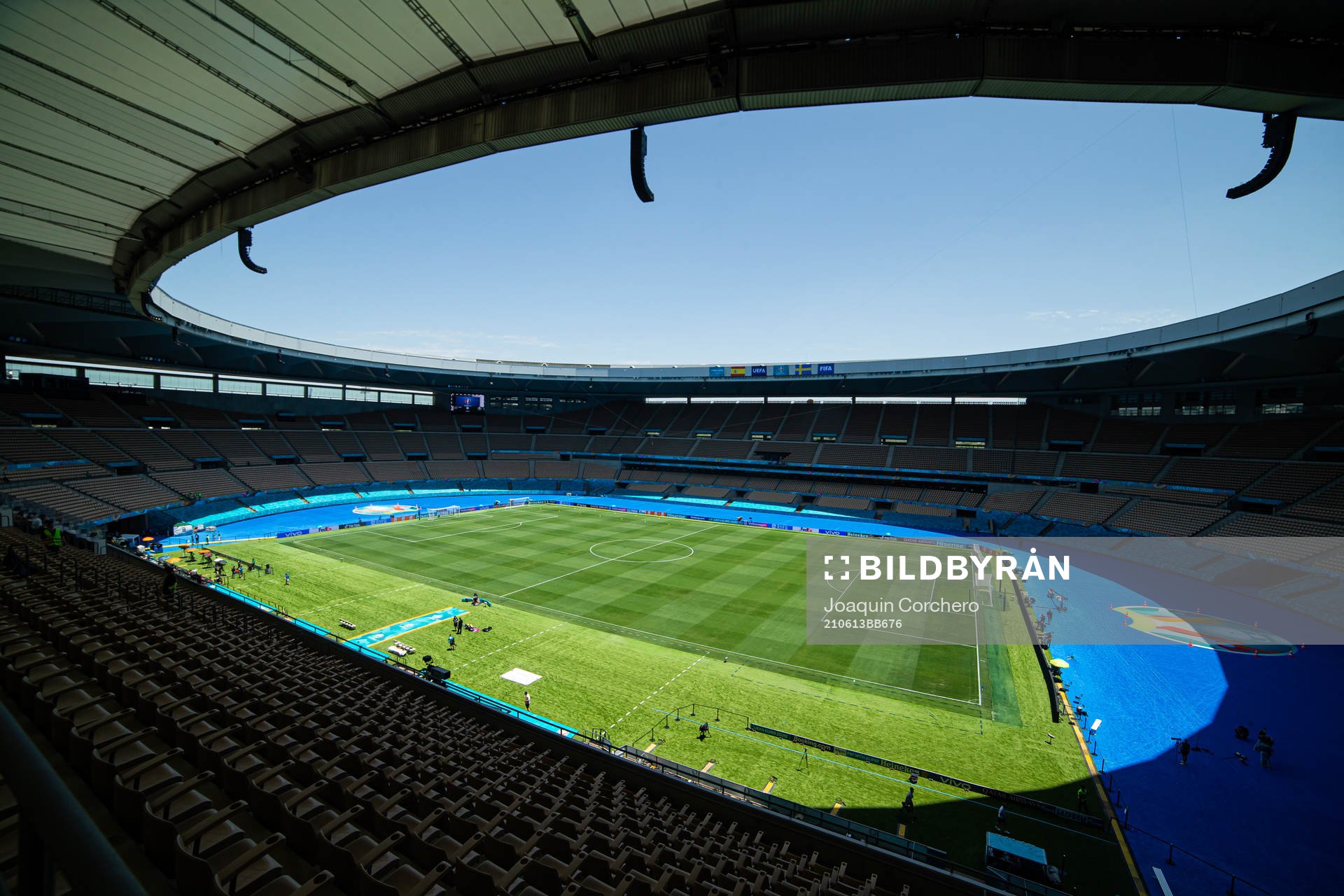 General view of Estadio La Cartuja de Sevilla