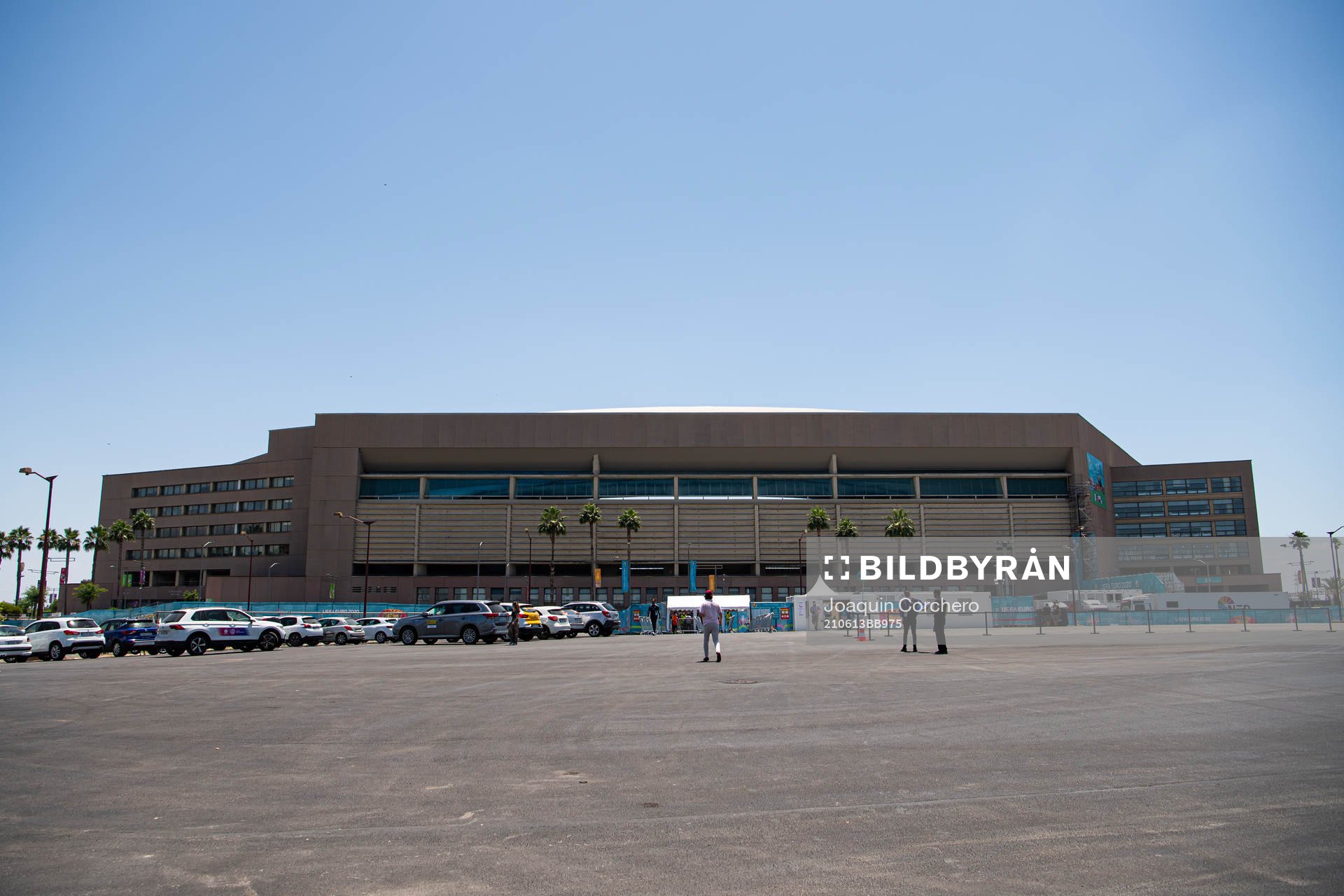 Exterior view of Estadio La Cartuja de Sevilla