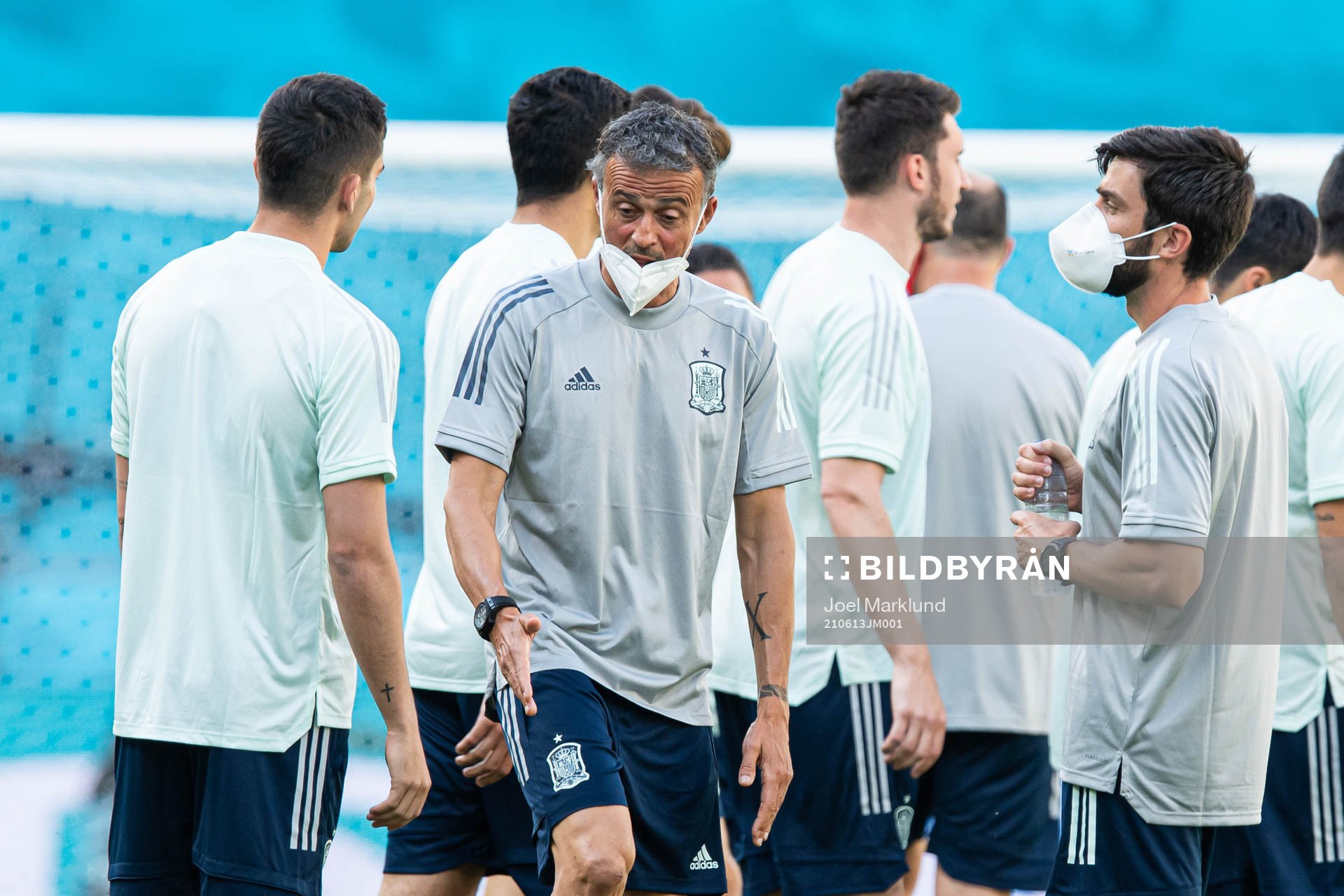 Luis Enrique, head coach of the Spanish national football