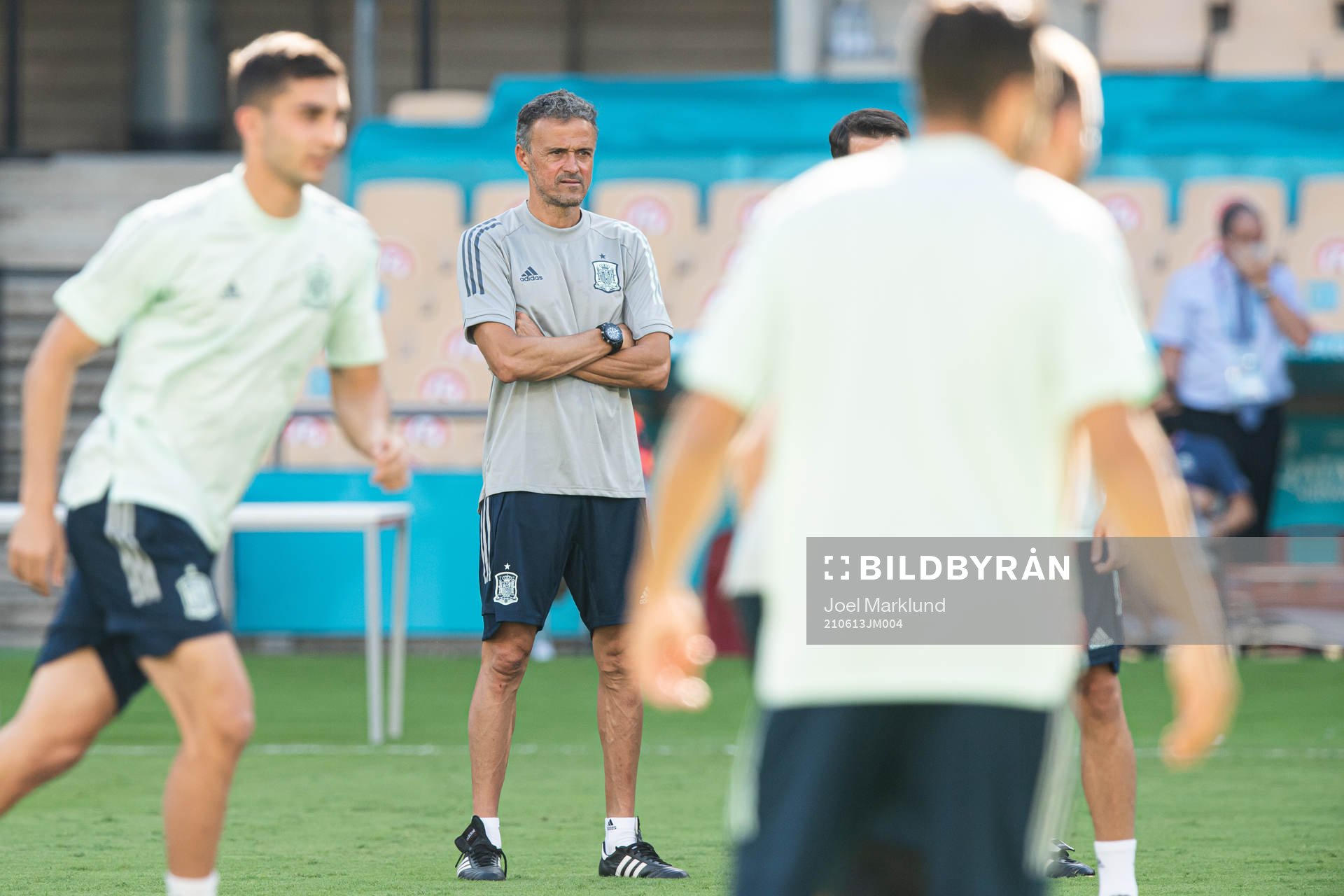 Luis Enrique, head coach of the Spanish national football