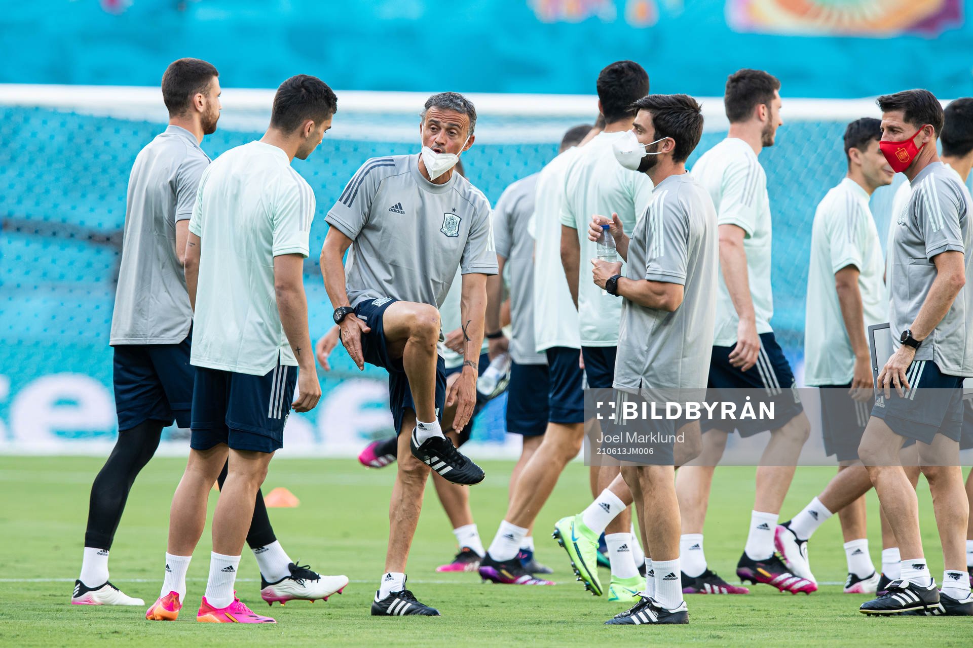 Luis Enrique, head coach of the Spanish national football