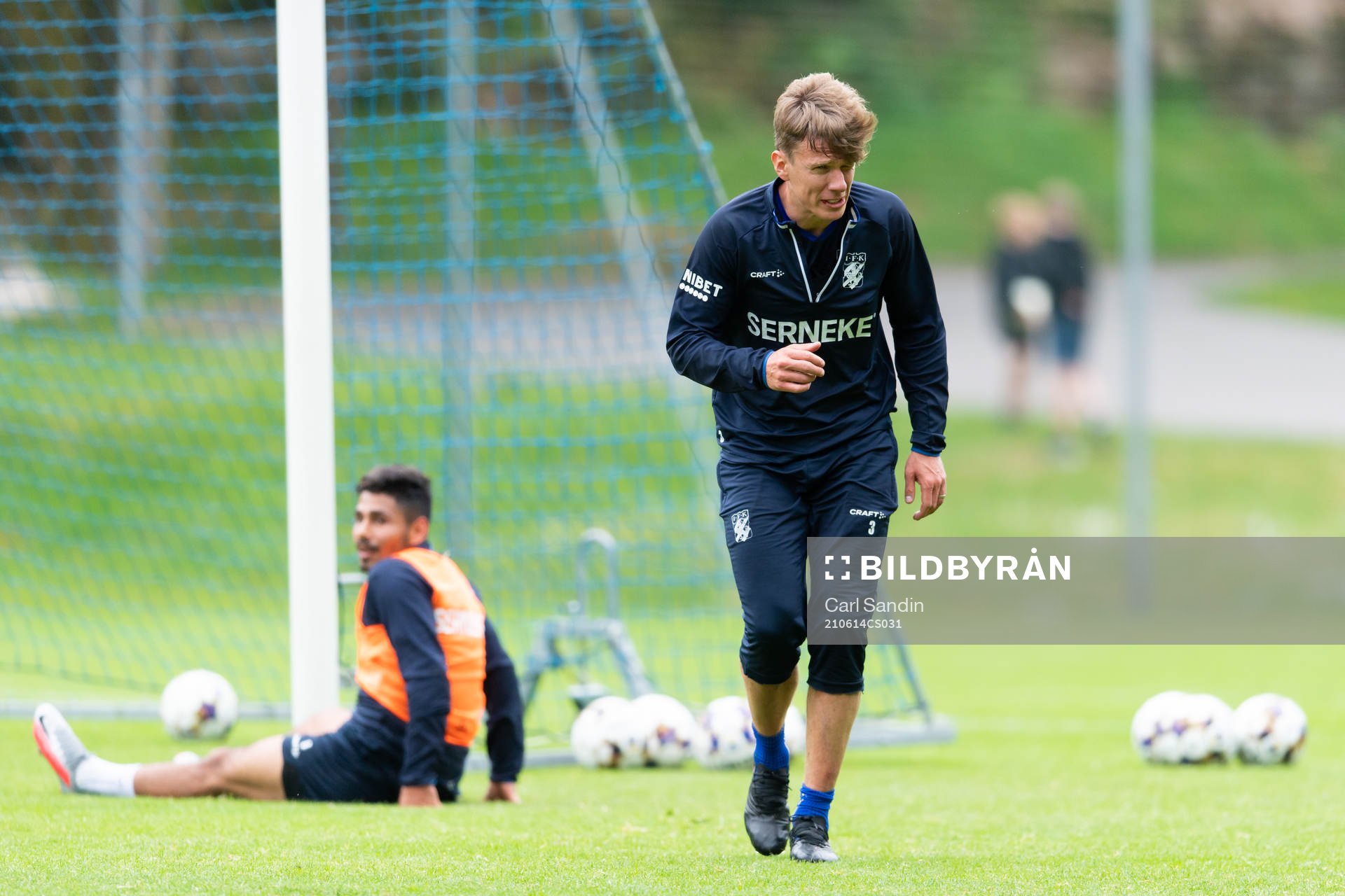 IFK Göteborgs Hosam Aiesh och Pontus Wernbloom