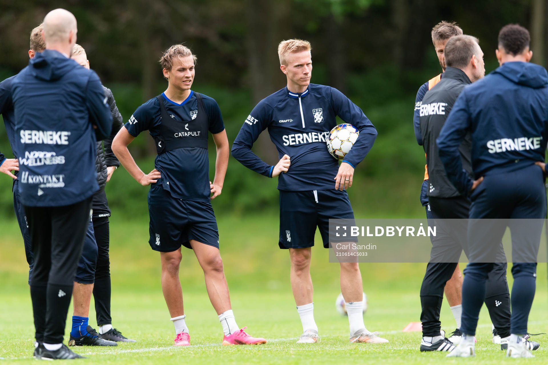 IFK Göteborgs Noah Alexandersson och Oscar Wendt