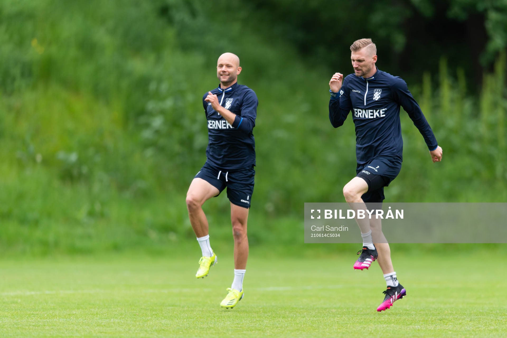 IFK Göteborgs Robin Söder och Sebastian Eriksson