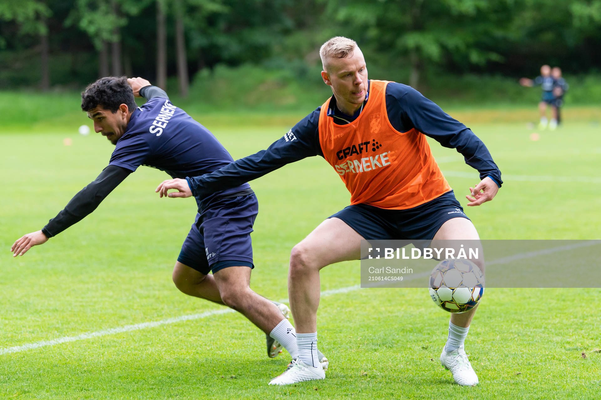 IFK Göteborgs Alai Hussain Ghasem och Kolbeinn Sigthorsson