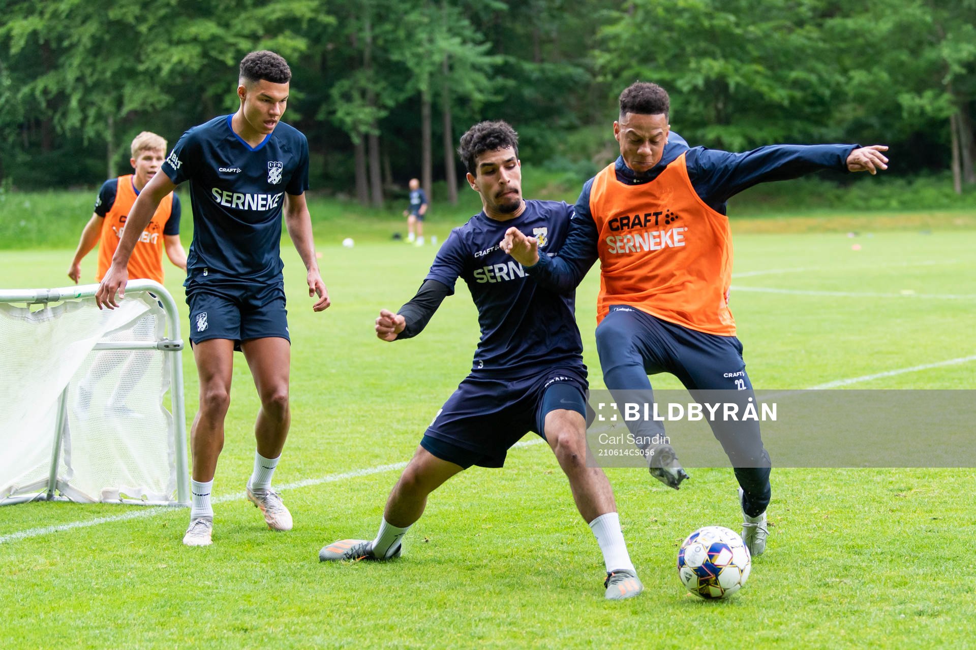IFK Göteborgs Alai Hussain Ghasem och Tobias Sana
