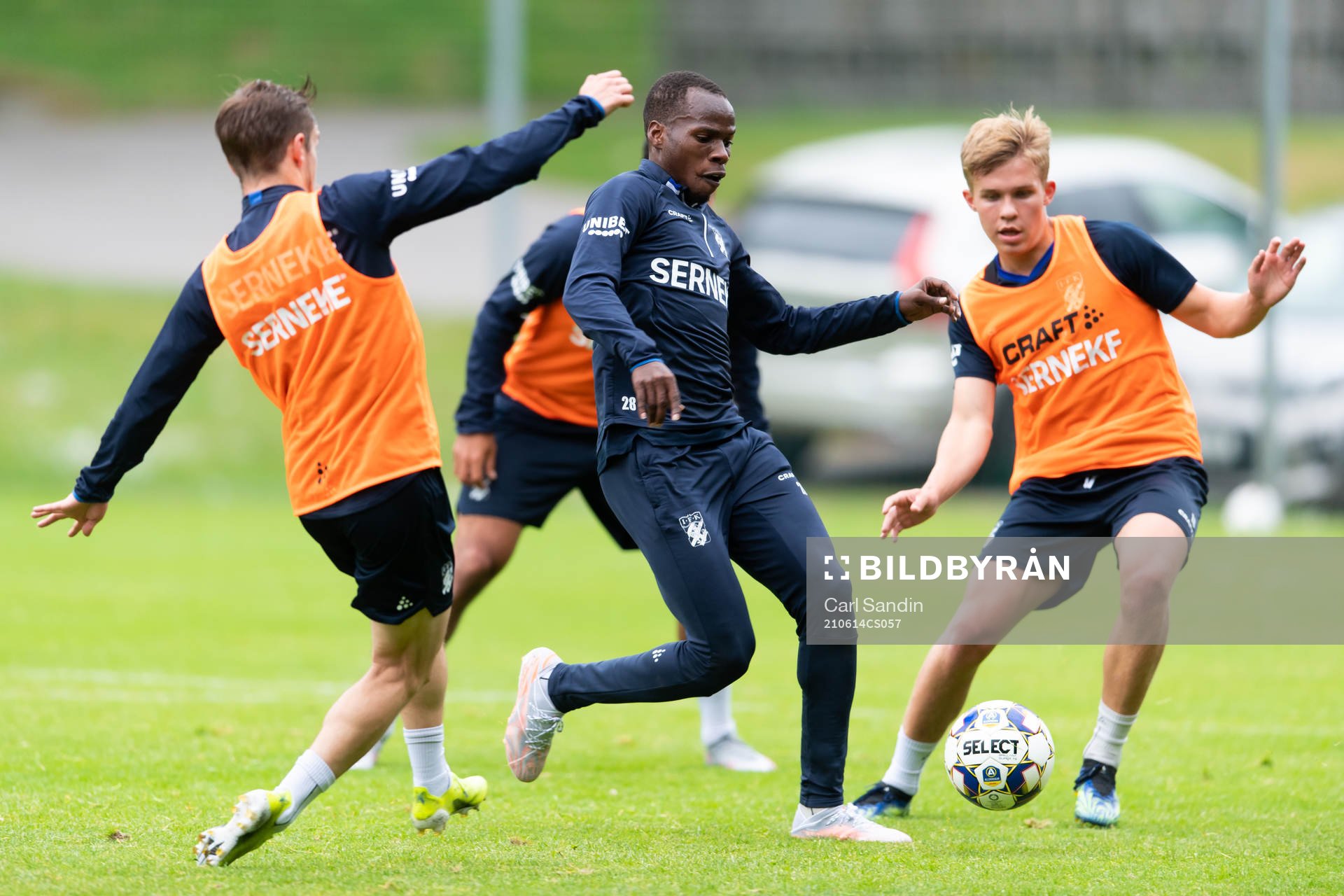 IFK Göteborgs Alhassan Yusuf och Isak Dahlqvist