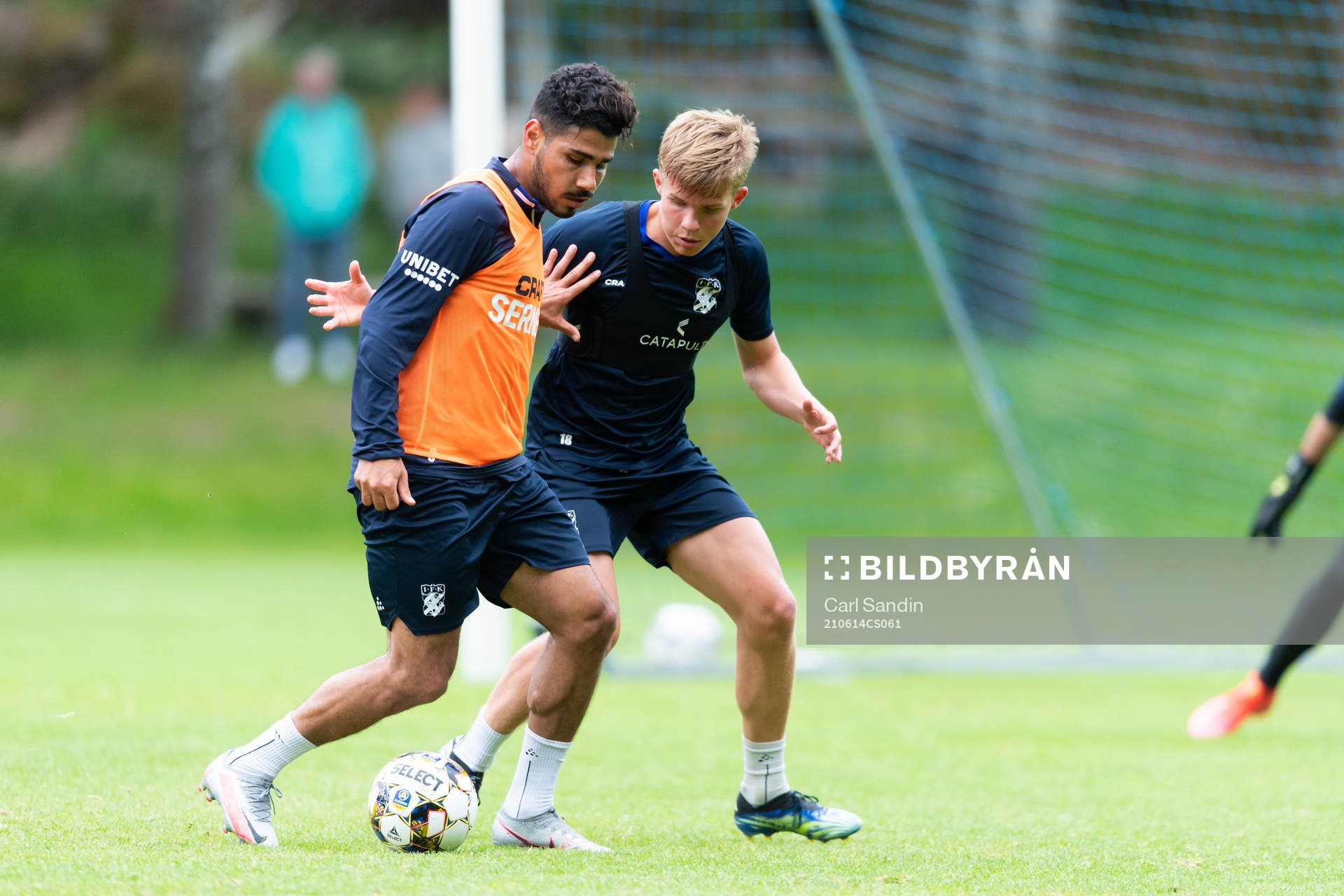 IFK Göteborgs Hosam Aiesh och Isak Dahlqvist