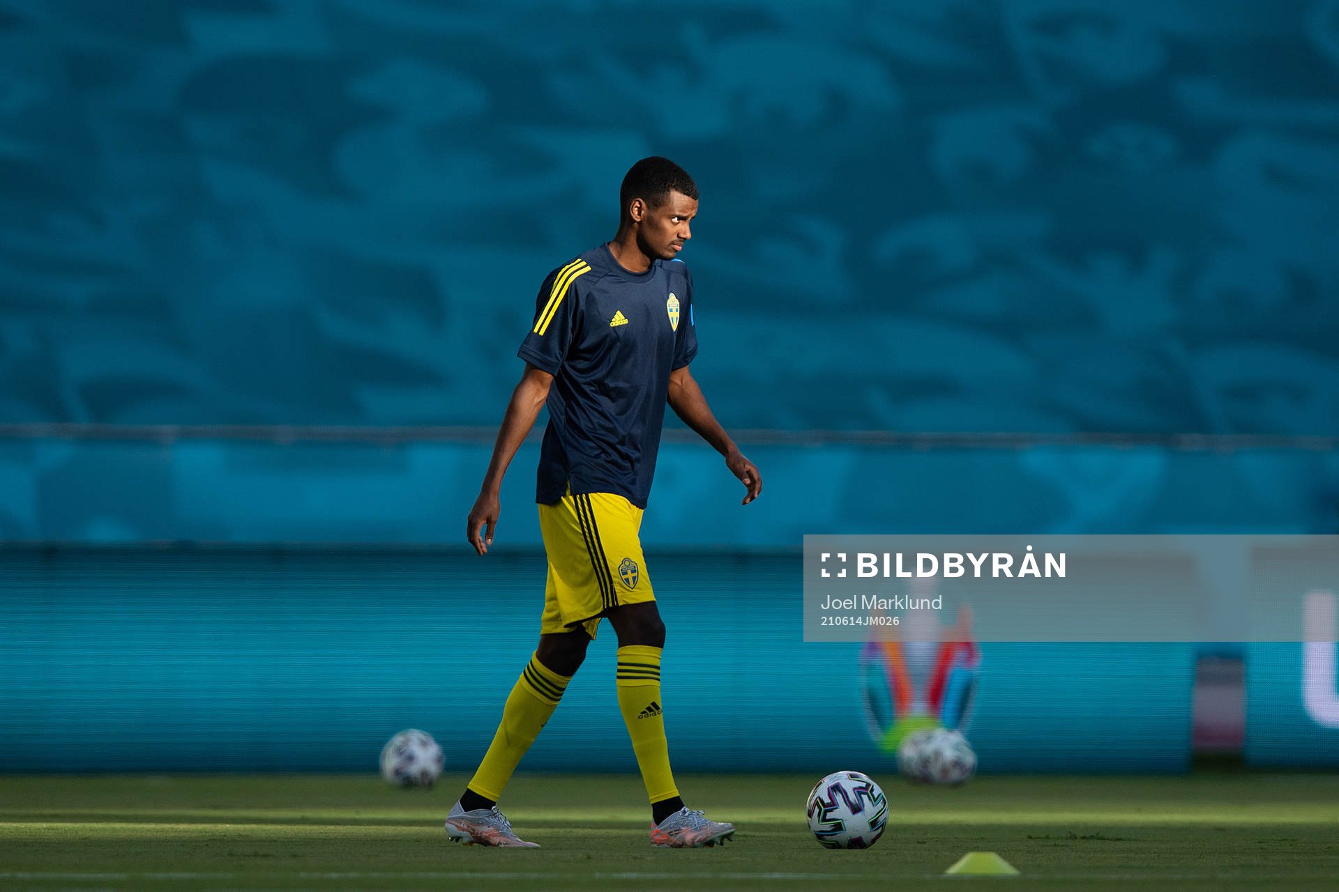 Alexander Isak of Sweden