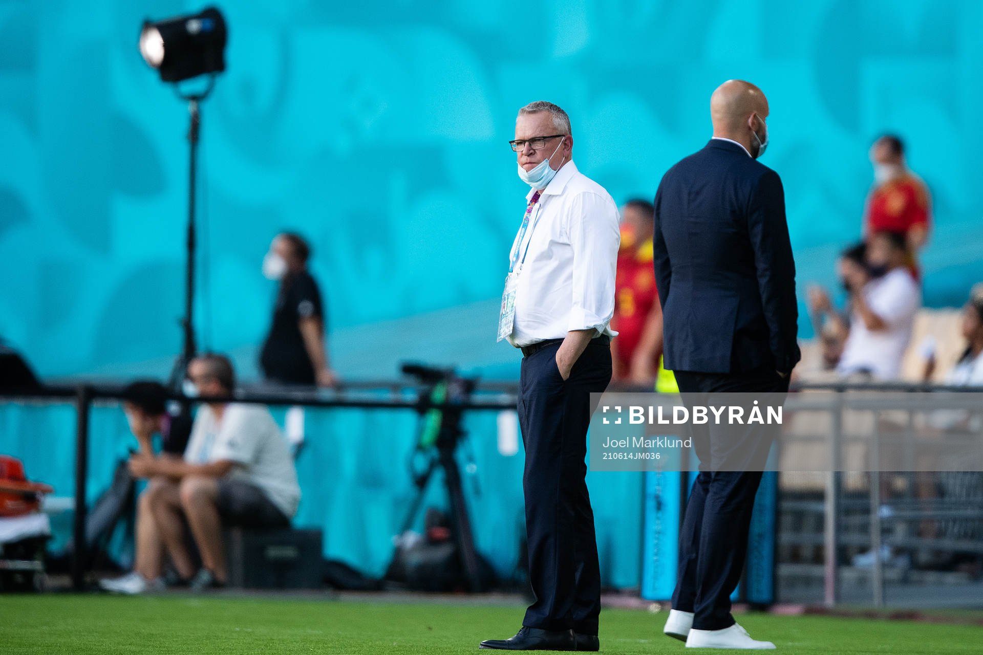 head coach Janne Andersson of Sweden