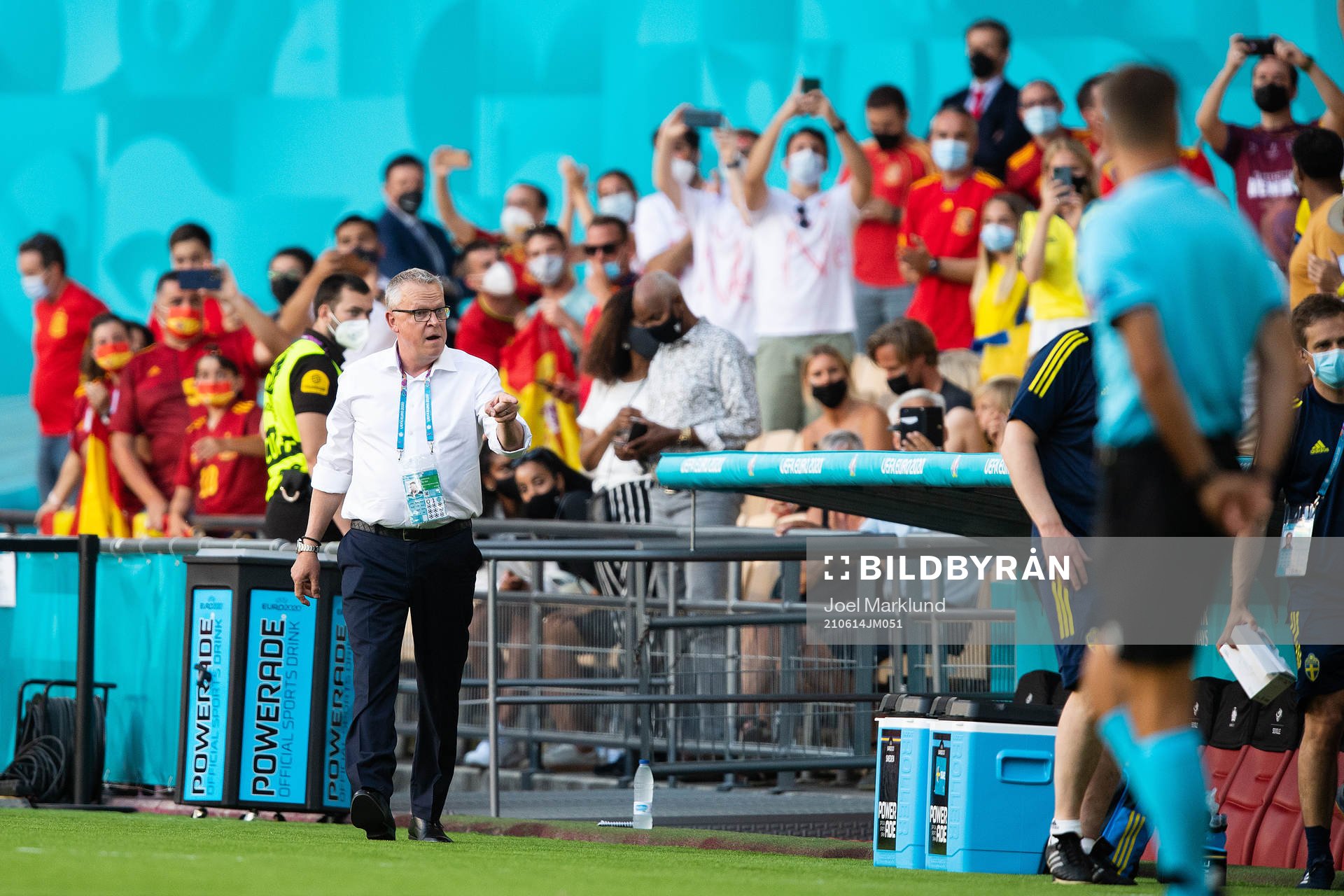 head coach Janne Andersson of Sweden