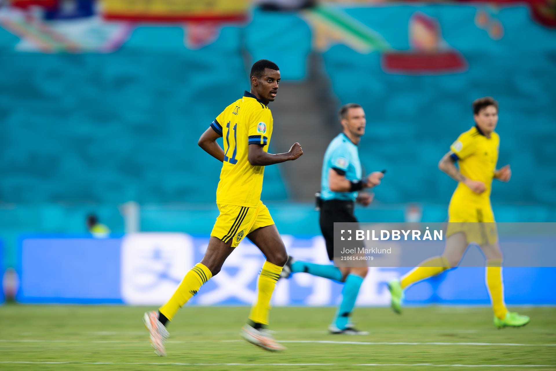 Alexander Isak of Sweden