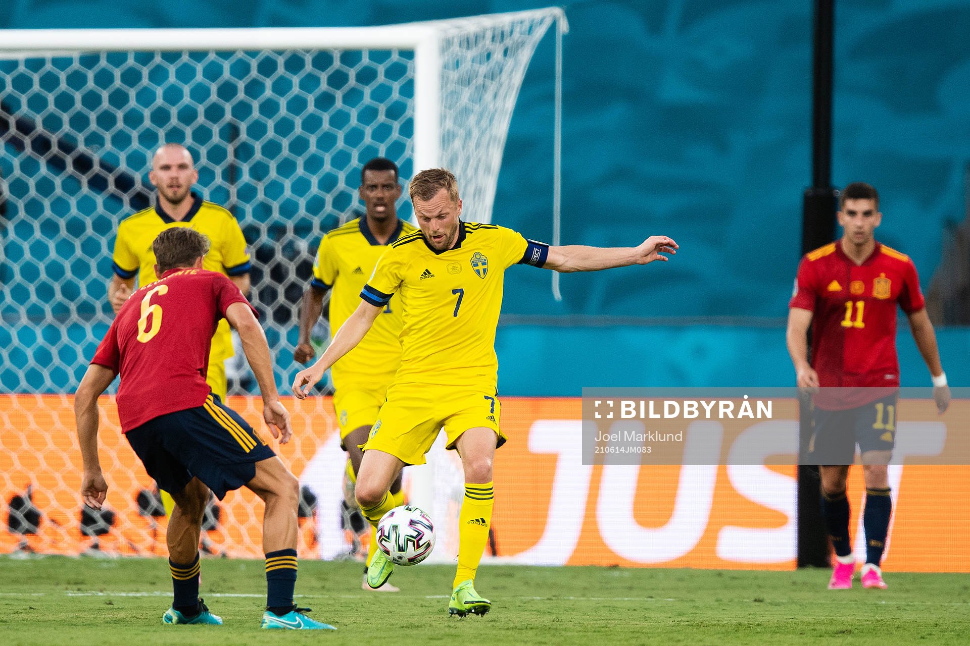 Sebastian Larsson of Sweden