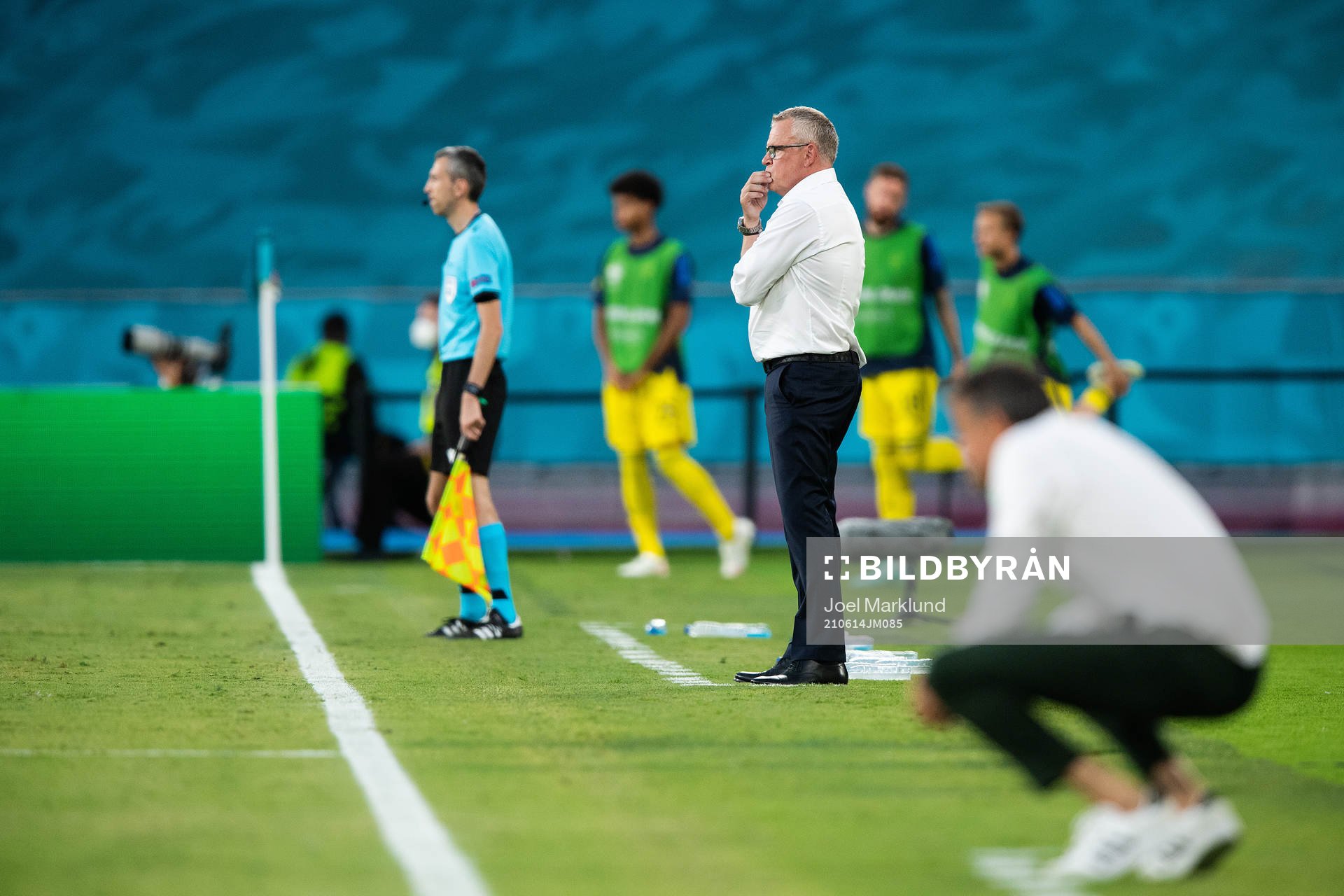 head coach Janne Andersson of Sweden