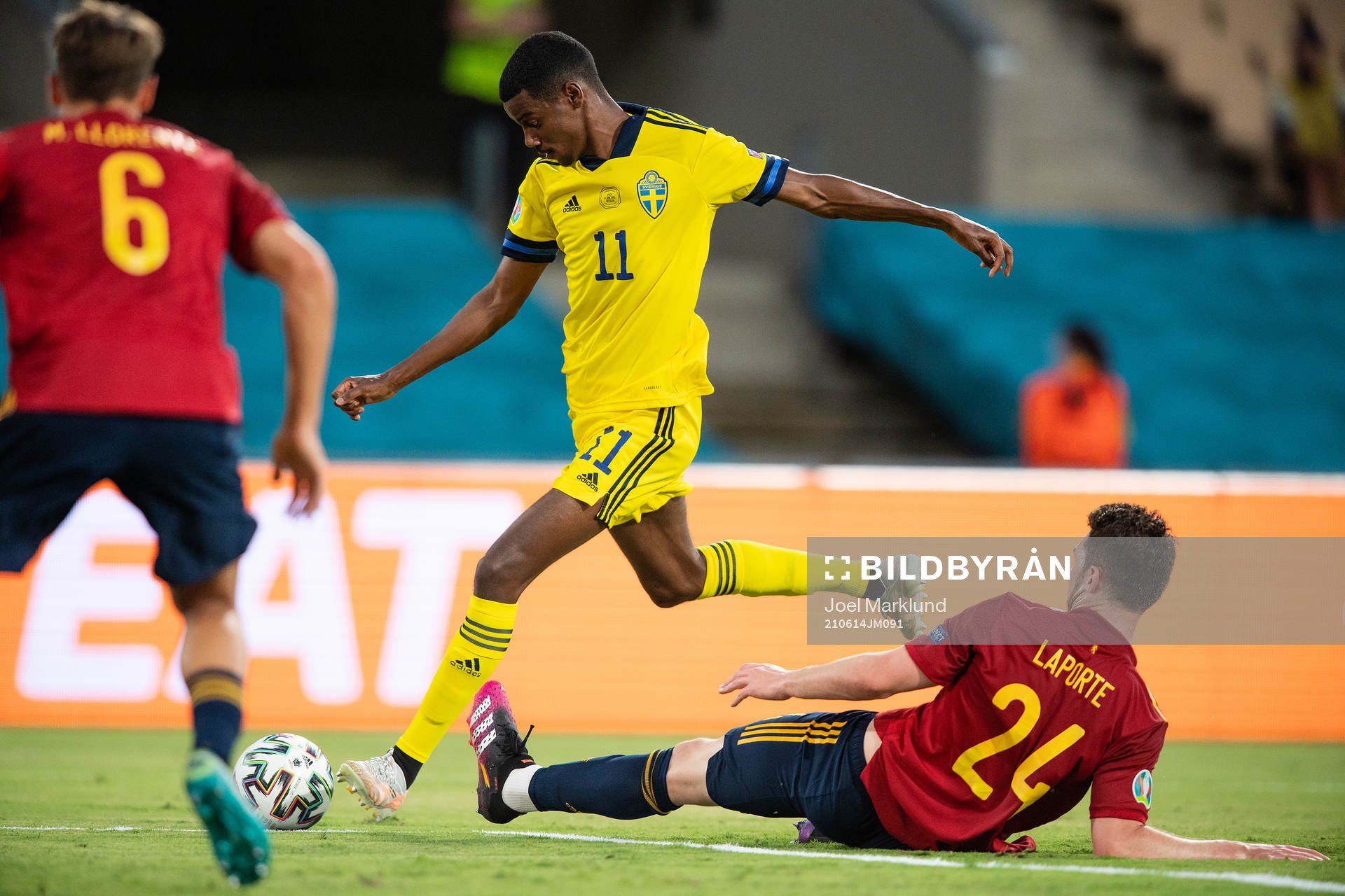 Alexander Isak of Sweden