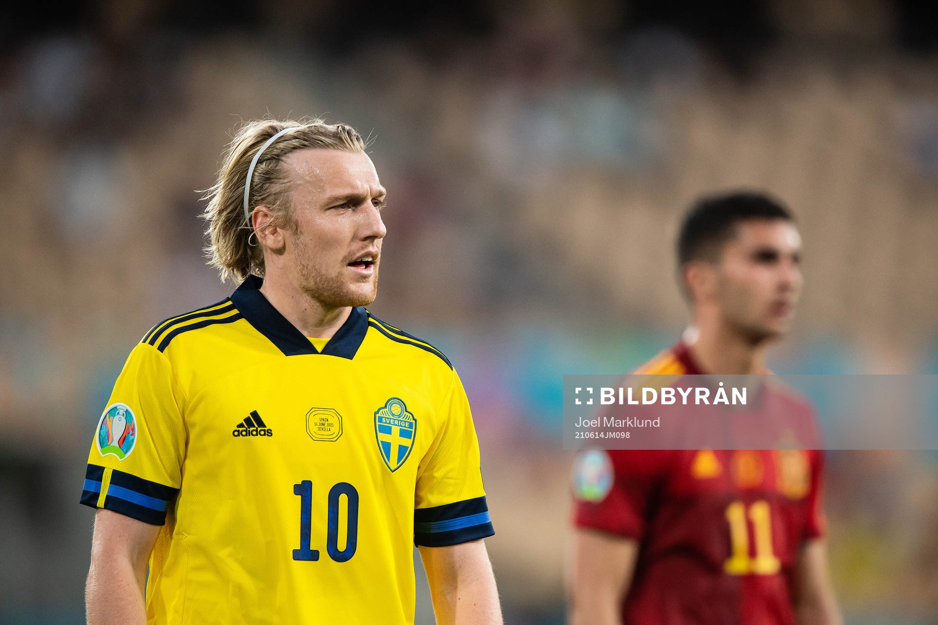 Emil Forsberg of Sweden