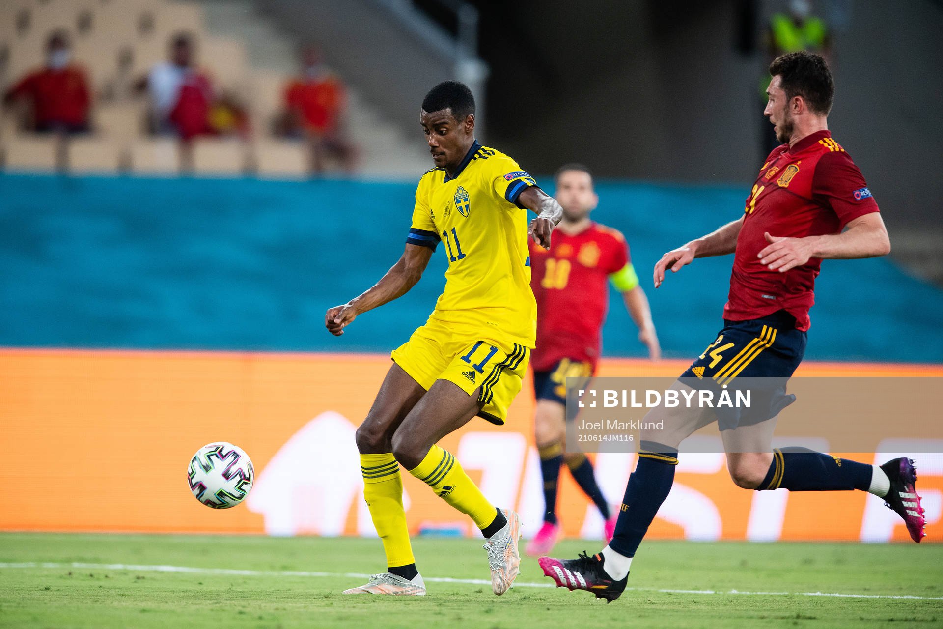 Alexander Isak of Sweden